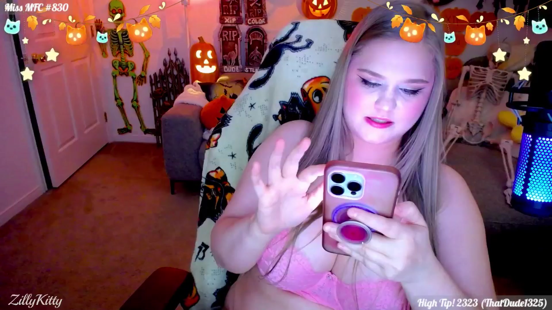 Gallery image thumbnail from ZillyKitty's myfreecams stream on, 10/26/2025, 02:22 image 15 of 20