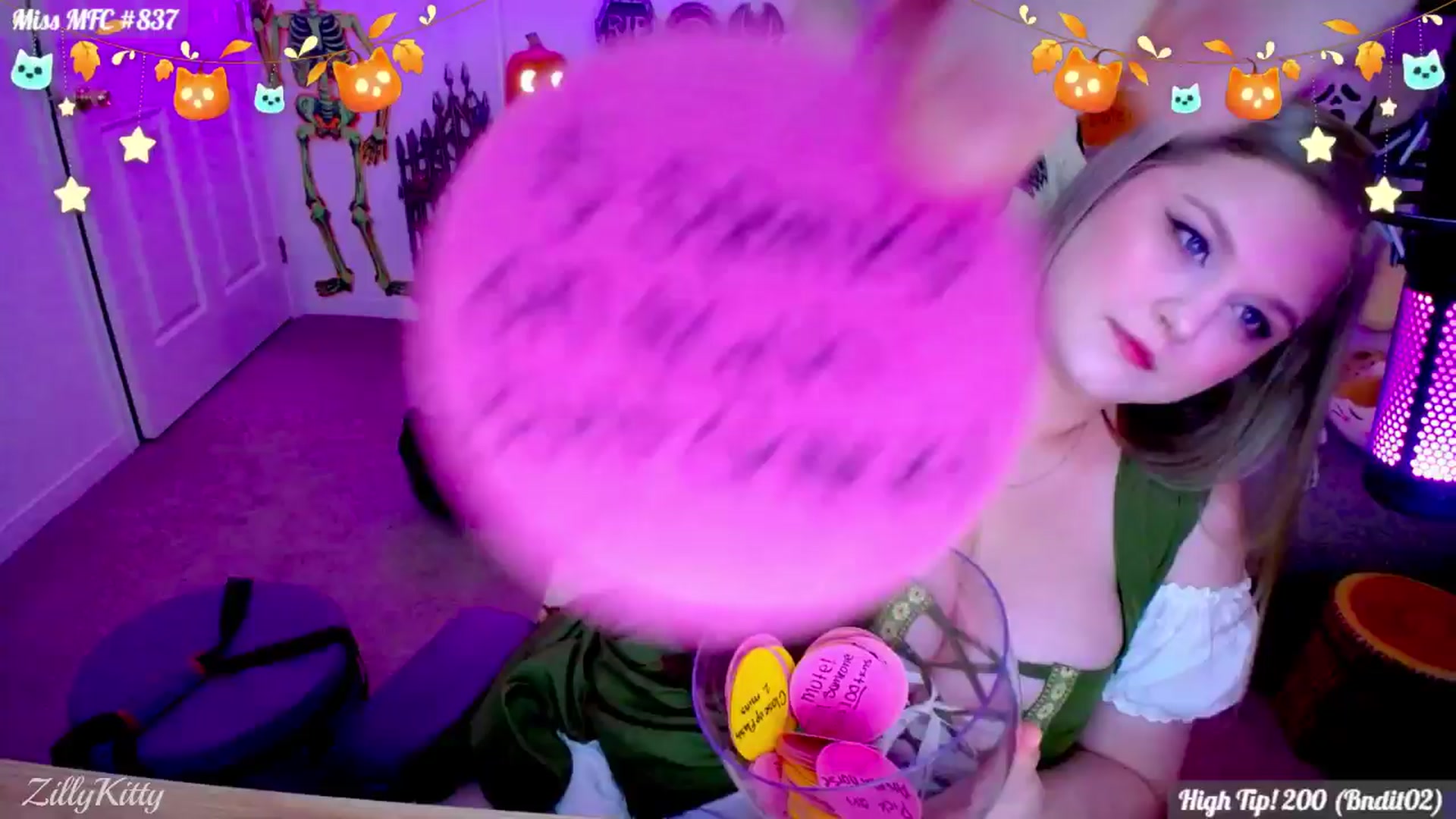 Gallery image thumbnail from ZillyKitty's myfreecams stream on, 10/31/2025, 24:36 image 12 of 20