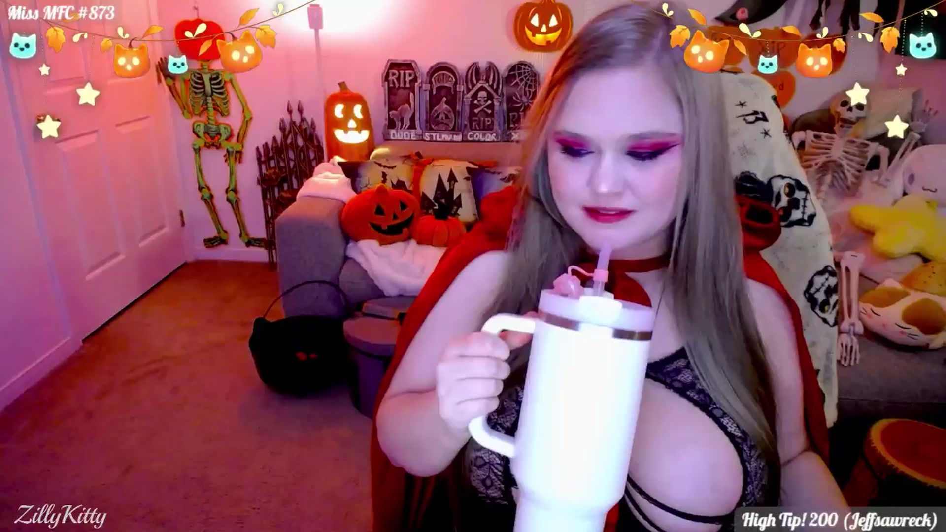 Gallery image thumbnail from ZillyKitty's myfreecams stream on, 11/01/2025, 24:01 image 9 of 20