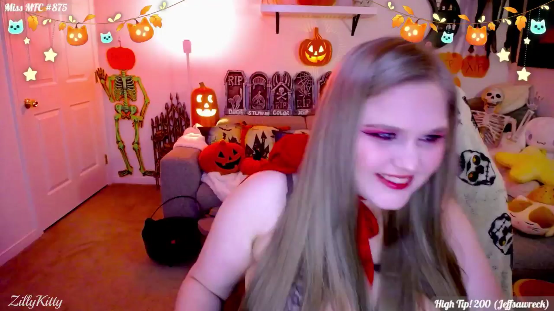 Gallery image thumbnail from ZillyKitty's myfreecams stream on, 11/01/2025, 24:01 image 5 of 20