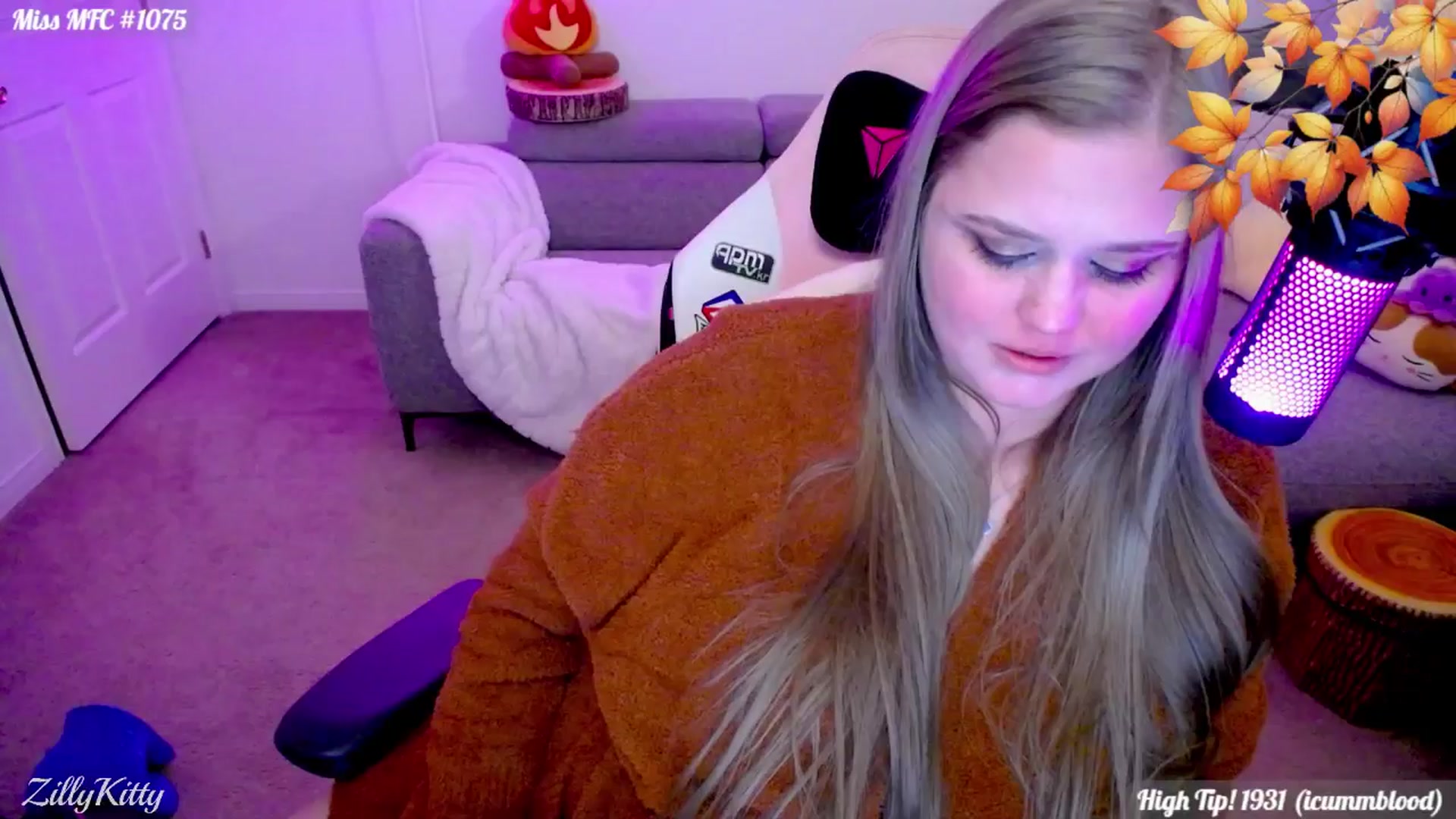 Gallery image thumbnail from ZillyKitty's myfreecams stream on, 11/09/2025, 07:46 image 18 of 20