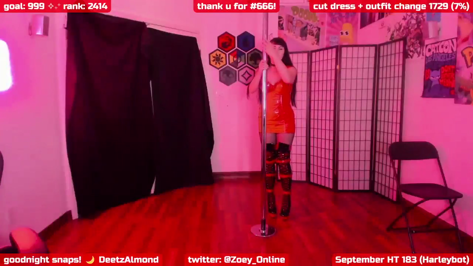Gallery image thumbnail from Zobot's myfreecams stream on, 10/04/2024, 06:47 image 5 of 20