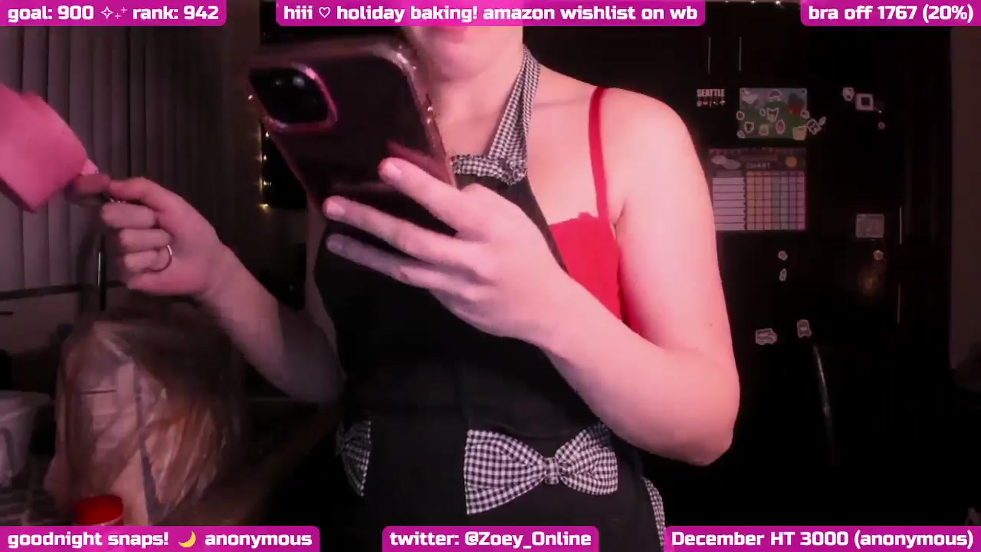 Gallery image thumbnail from Zobot's myfreecams stream on, 12/20/2024, 09:50 image 6 of 20