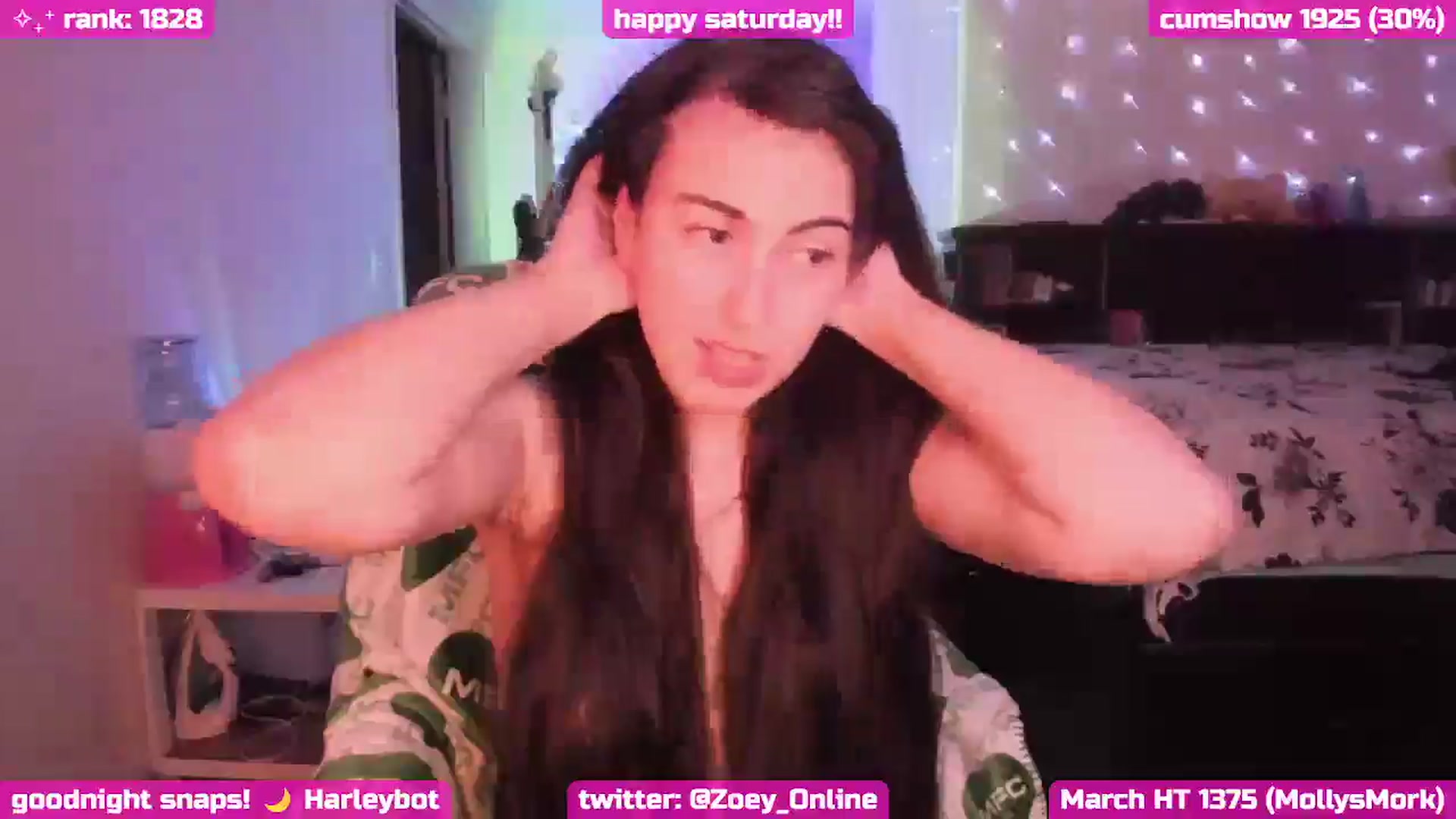 Gallery image thumbnail from Zobot's myfreecams stream on, 03/30/2025, 06:10 image 20 of 20