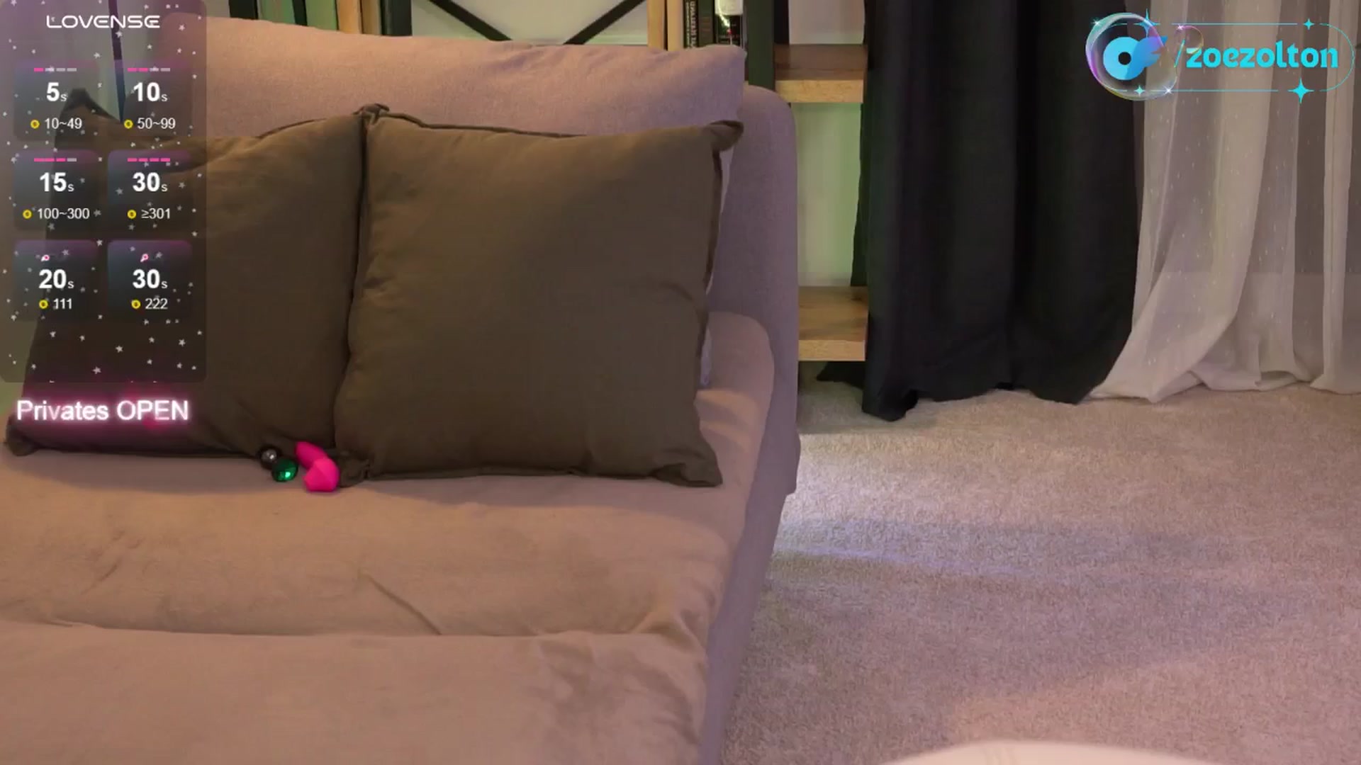 Gallery image thumbnail from ZoeZolton's myfreecams stream on, 06/27/2024, 20:59 image 6 of 20
