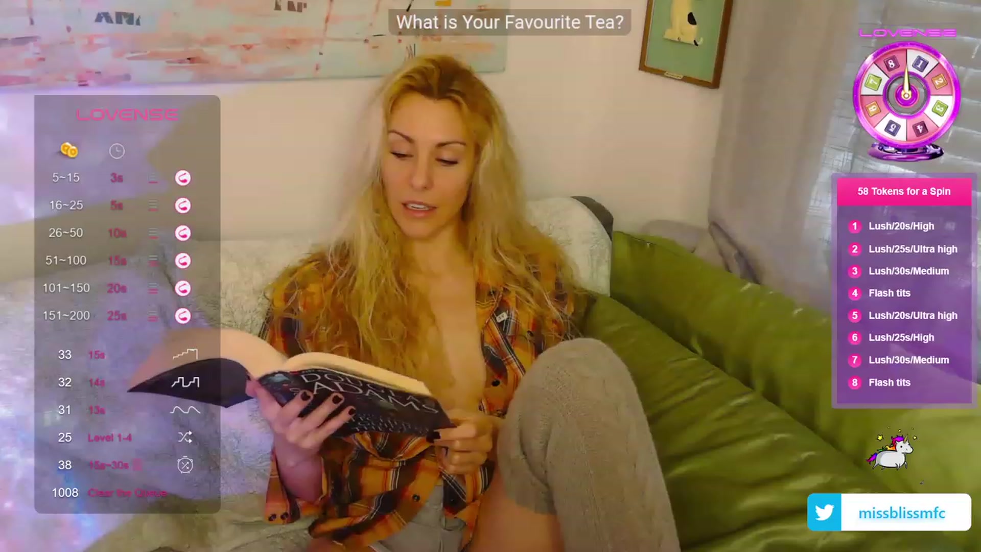 Gallery image thumbnail from aMissBliss's myfreecams stream on, 11/26/2023, 22:40 image 19 of 20