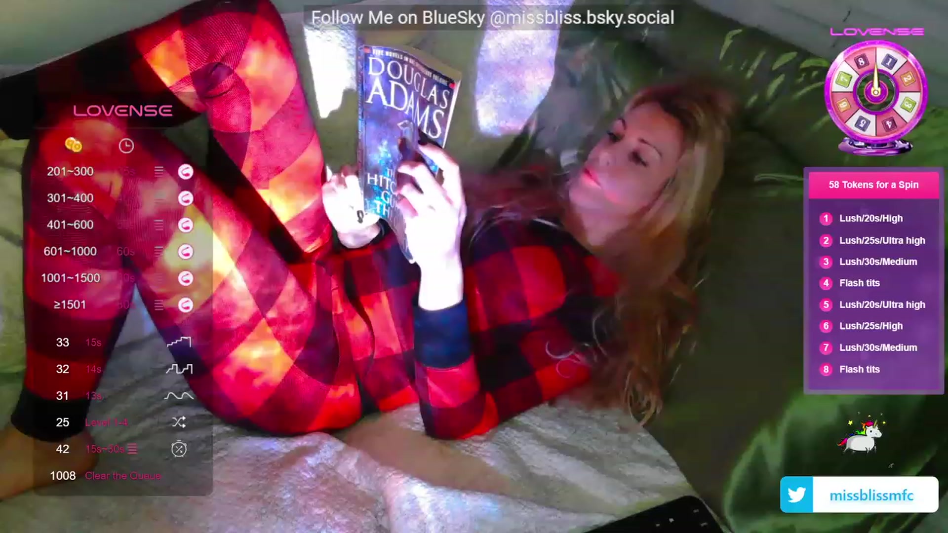 Gallery image thumbnail from aMissBliss's myfreecams stream on, 12/08/2023, 04:40 image 13 of 20