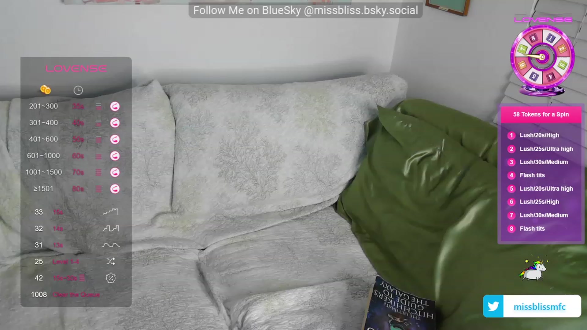 Gallery image thumbnail from aMissBliss's myfreecams stream on, 12/31/2023, 24:50 image 19 of 20