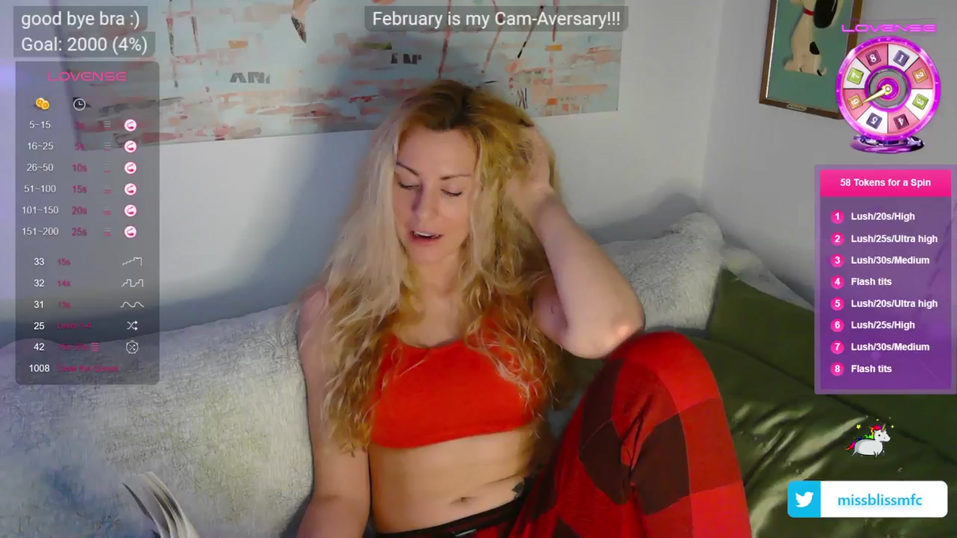Gallery image thumbnail from aMissBliss's myfreecams stream on, 02/02/2024, 04:54 image 19 of 20