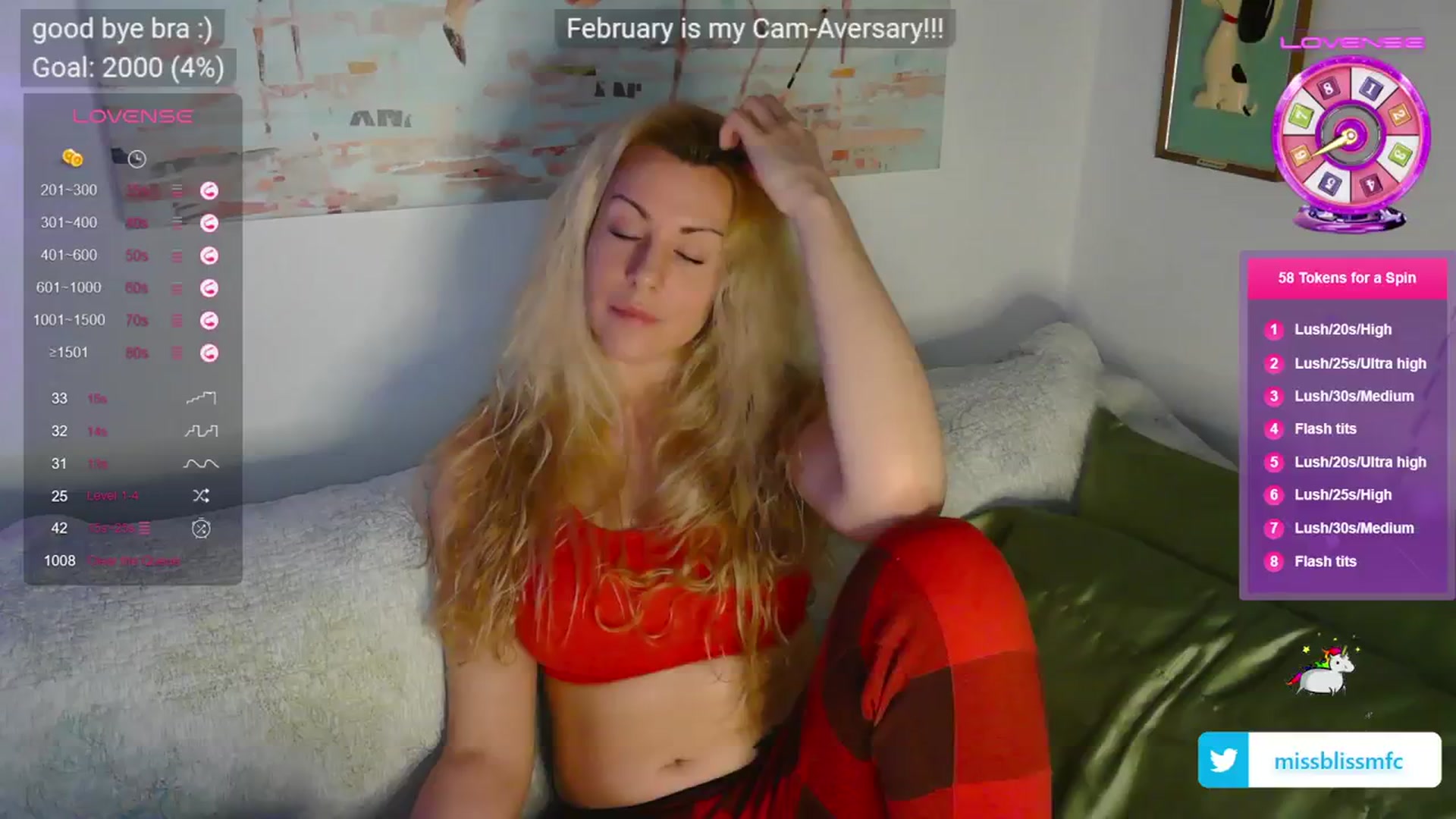 Gallery image thumbnail from aMissBliss's myfreecams stream on, 02/02/2024, 04:54 image 14 of 20