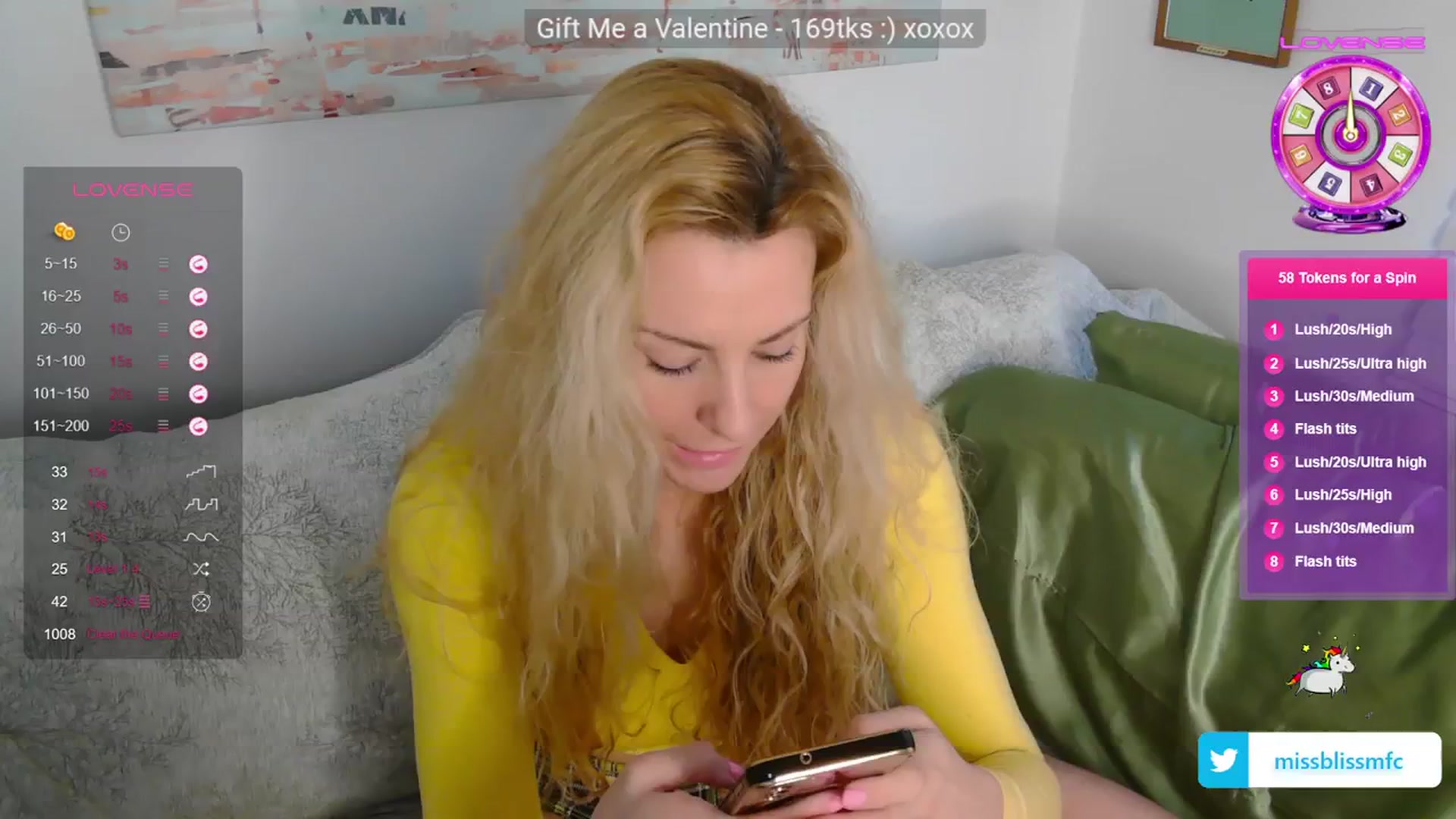 Gallery image thumbnail from aMissBliss's myfreecams stream on, 02/07/2024, 21:37 image 1 of 20