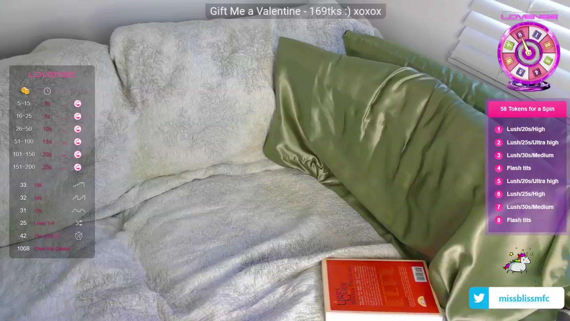 Gallery image thumbnail from aMissBliss's myfreecams stream on, 02/07/2024, 23:40 image 16 of 20