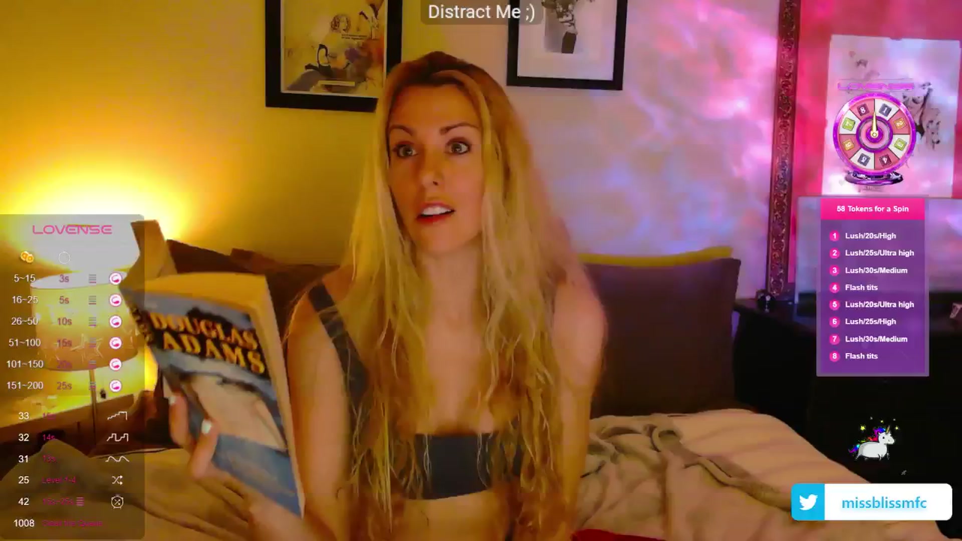 Gallery image thumbnail from aMissBliss's myfreecams stream on, 05/08/2024, 05:19 image 5 of 20