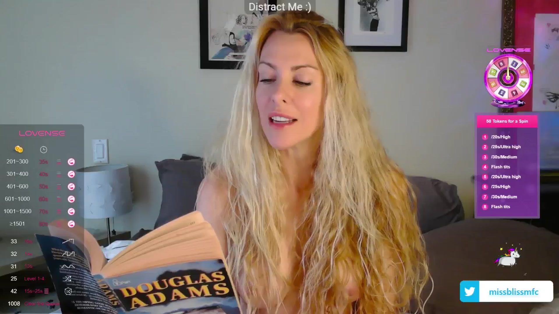 Gallery image thumbnail from aMissBliss's myfreecams stream on, 05/18/2024, 24:41 image 16 of 20