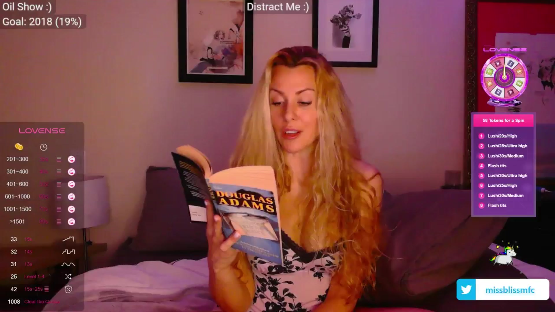 Gallery image thumbnail from aMissBliss's myfreecams stream on, 05/31/2024, 05:17 image 14 of 20