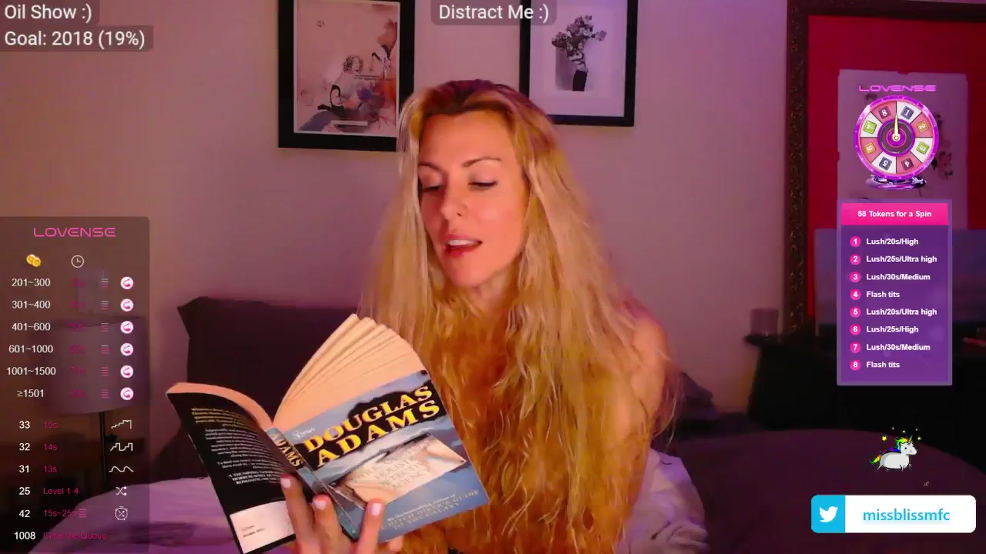 Gallery image thumbnail from aMissBliss's myfreecams stream on, 05/31/2024, 05:17 image 7 of 20