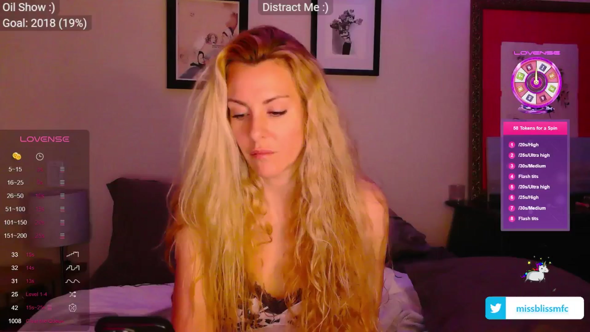Gallery image thumbnail from aMissBliss's myfreecams stream on, 05/31/2024, 05:17 image 1 of 20