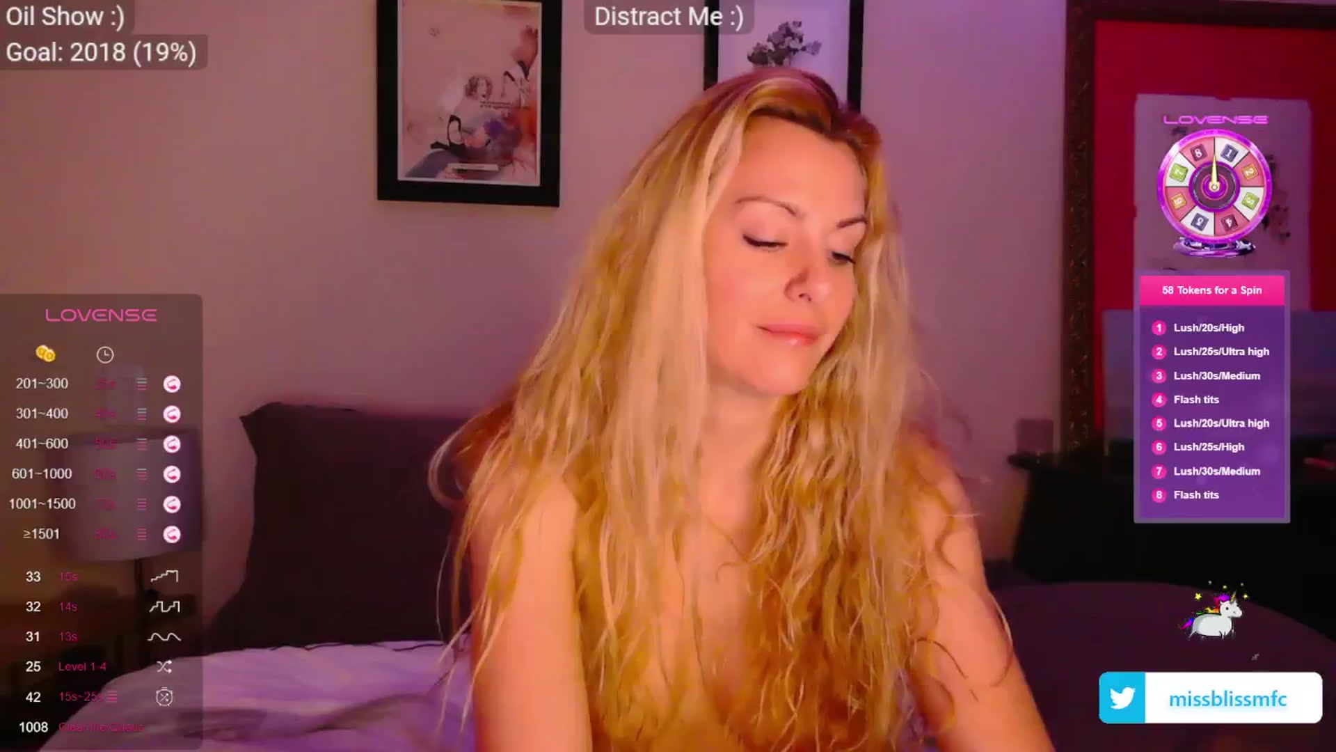 Gallery image thumbnail from aMissBliss's myfreecams stream on, 05/31/2024, 05:17 image 2 of 20