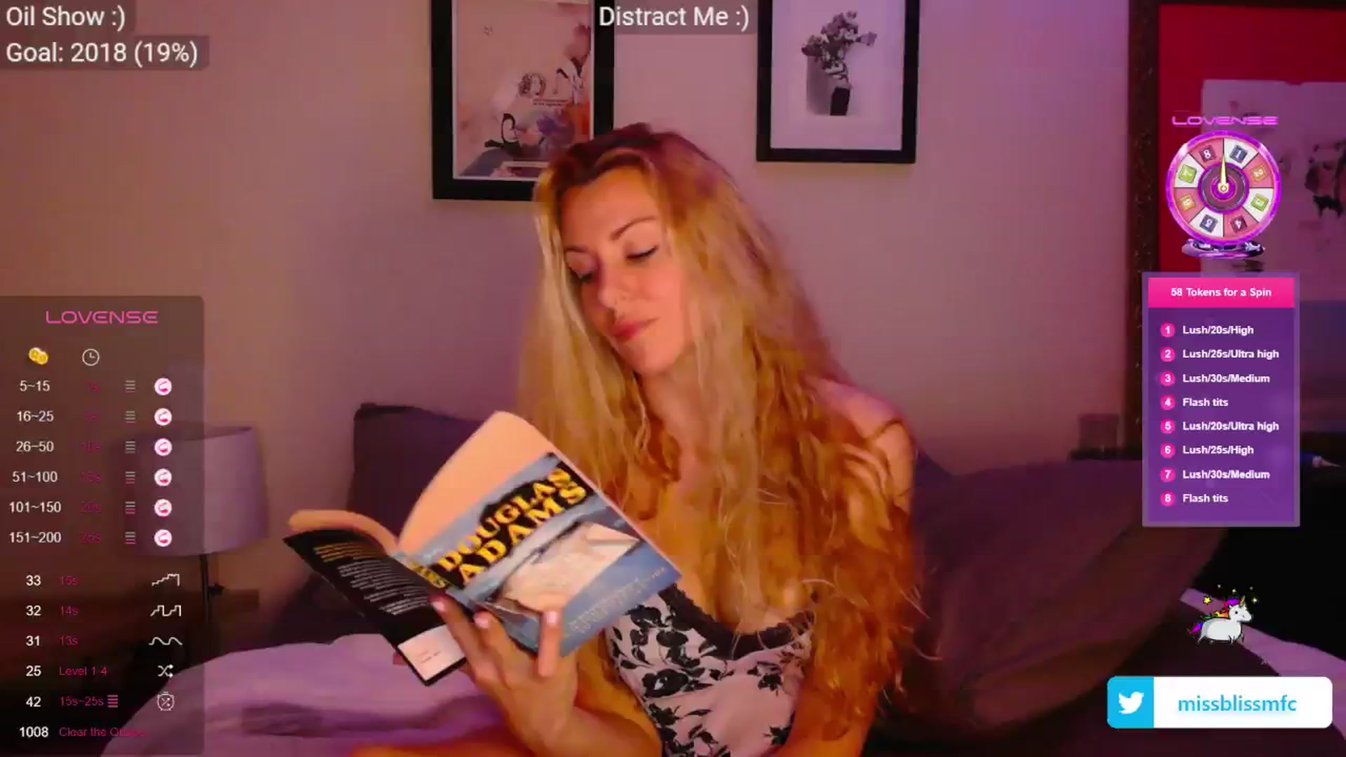 Gallery image thumbnail from aMissBliss's myfreecams stream on, 05/31/2024, 05:17 image 16 of 20