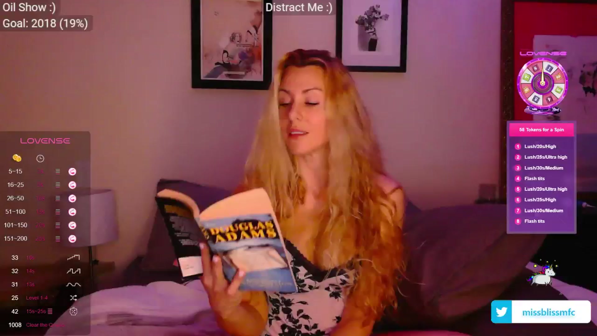 Gallery image thumbnail from aMissBliss's myfreecams stream on, 05/31/2024, 05:17 image 15 of 20