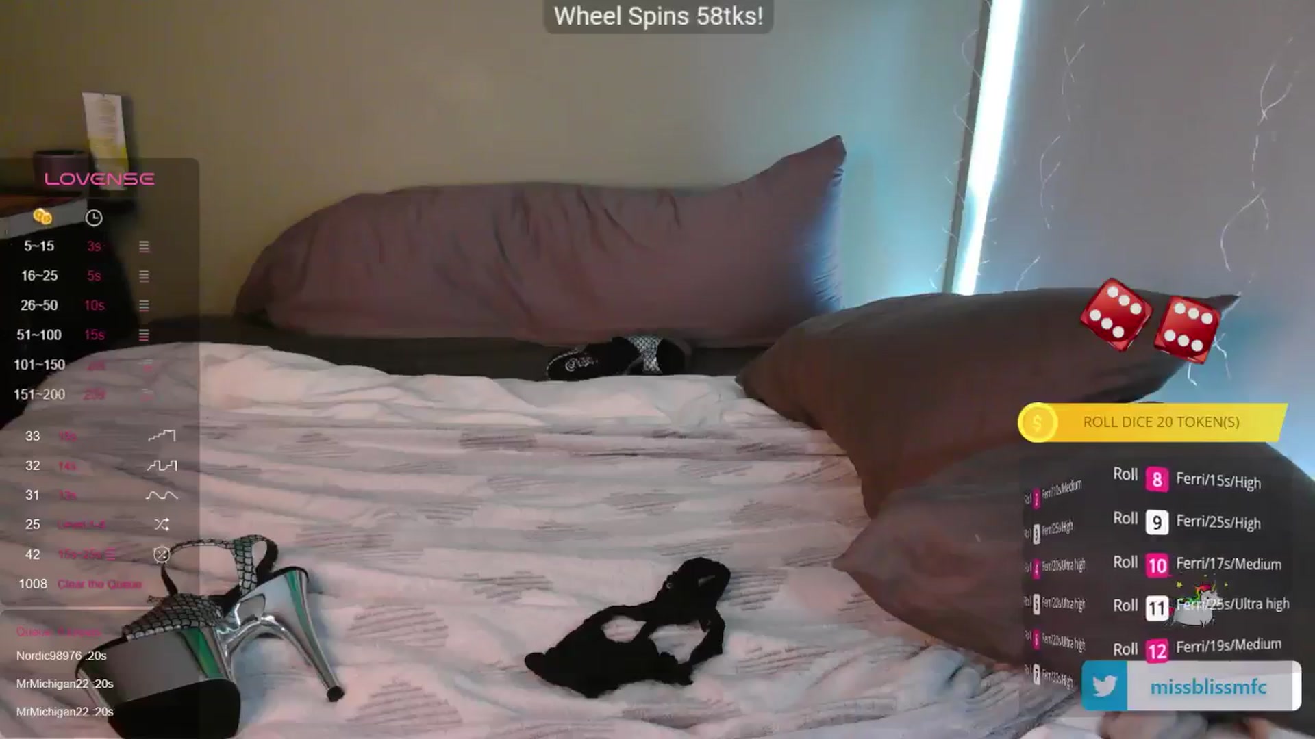 Gallery image thumbnail from aMissBliss's myfreecams stream on, 09/09/2024, 24:54 image 20 of 20