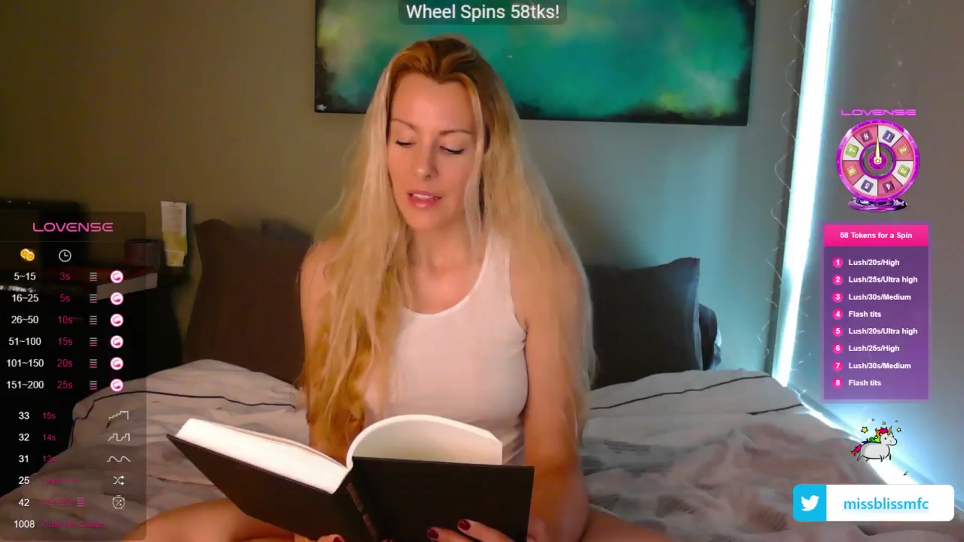Gallery image thumbnail from aMissBliss's myfreecams stream on, 09/12/2024, 01:31 image 1 of 20
