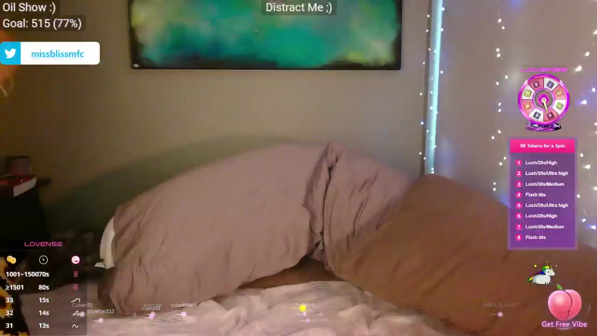 Gallery image thumbnail from aMissBliss's myfreecams stream on, 10/01/2024, 01:38 image 8 of 20