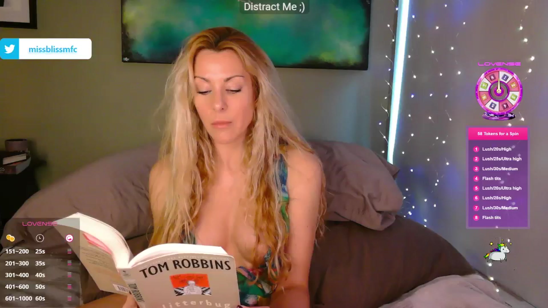Gallery image thumbnail from aMissBliss's myfreecams stream on, 10/16/2024, 23:29 image 17 of 20