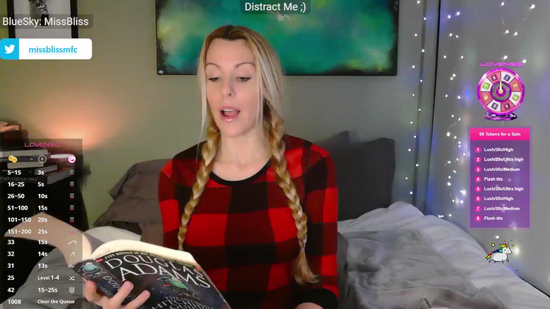 Gallery image thumbnail from aMissBliss's myfreecams stream on, 12/21/2024, 03:49 image 15 of 20