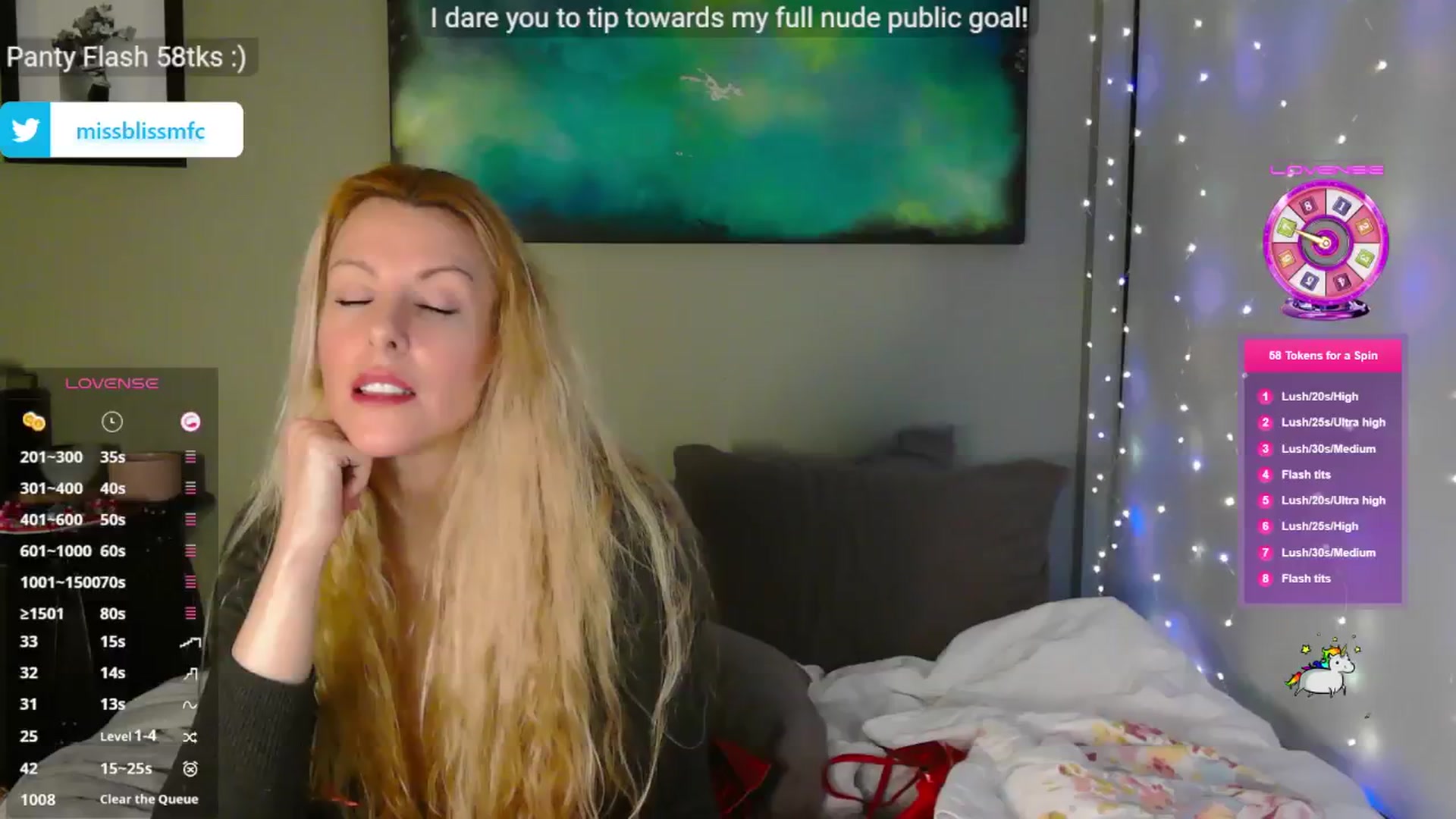 Gallery image thumbnail from aMissBliss's myfreecams stream on, 12/31/2024, 05:42 image 17 of 20