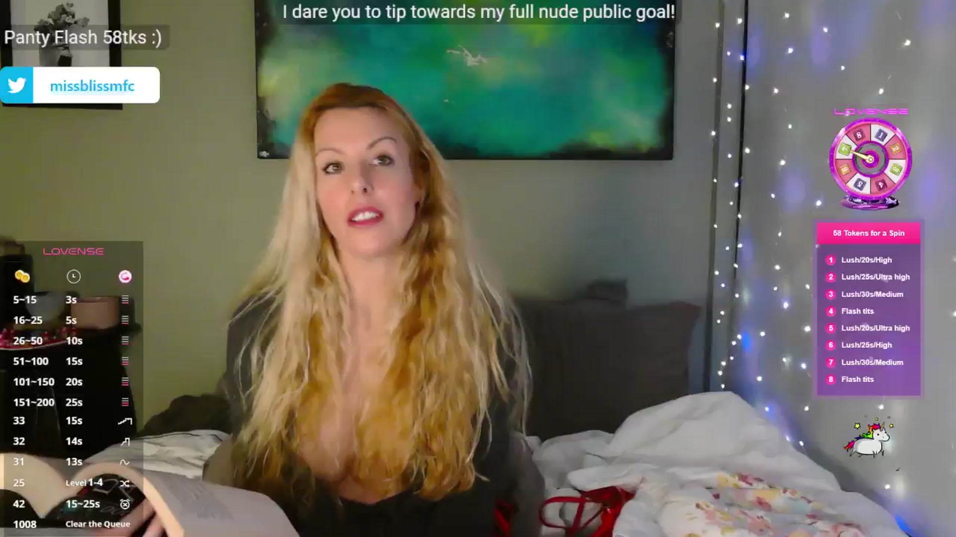 Gallery image thumbnail from aMissBliss's myfreecams stream on, 12/31/2024, 05:42 image 20 of 20