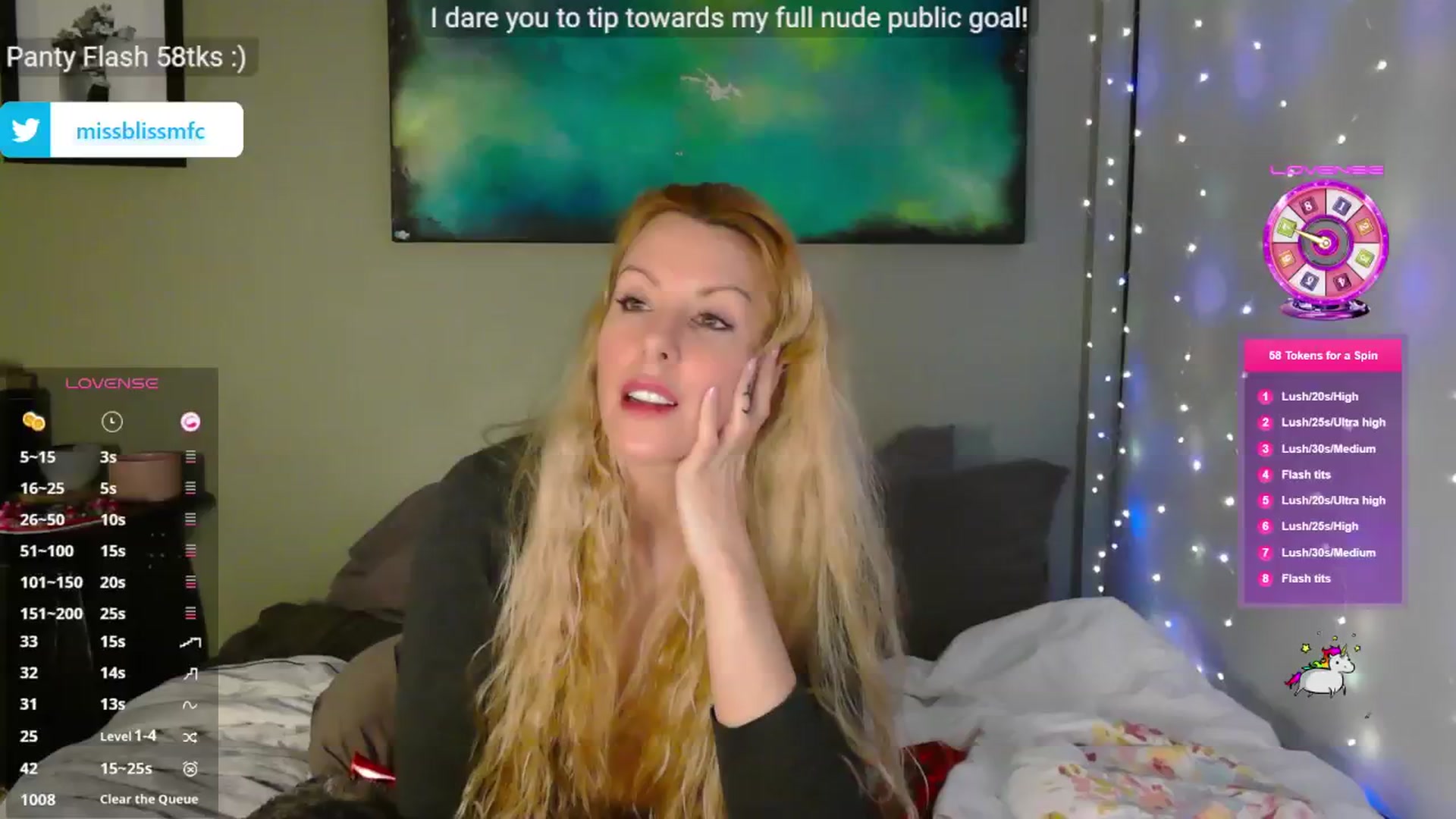 Gallery image thumbnail from aMissBliss's myfreecams stream on, 12/31/2024, 05:42 image 18 of 20