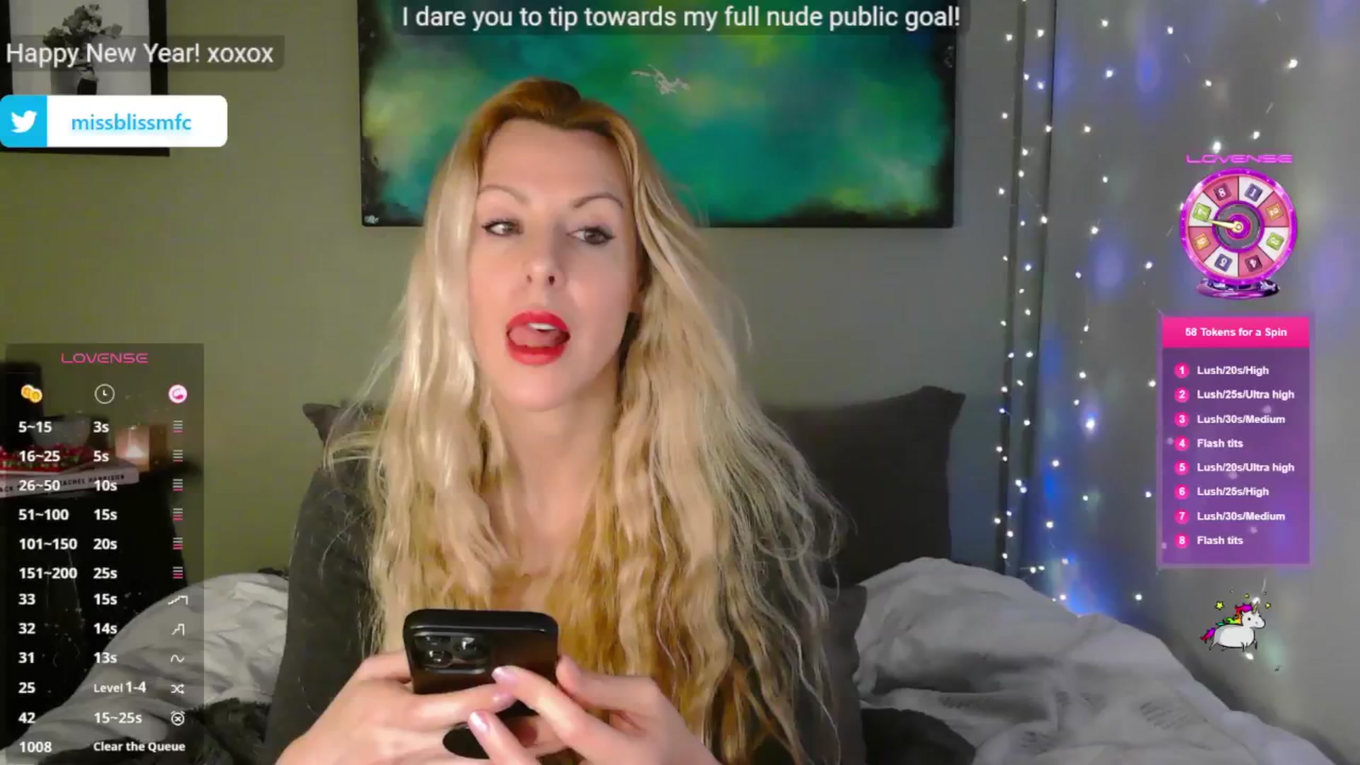 Gallery image thumbnail from aMissBliss's myfreecams stream on, 01/01/2025, 04:48 image 14 of 20