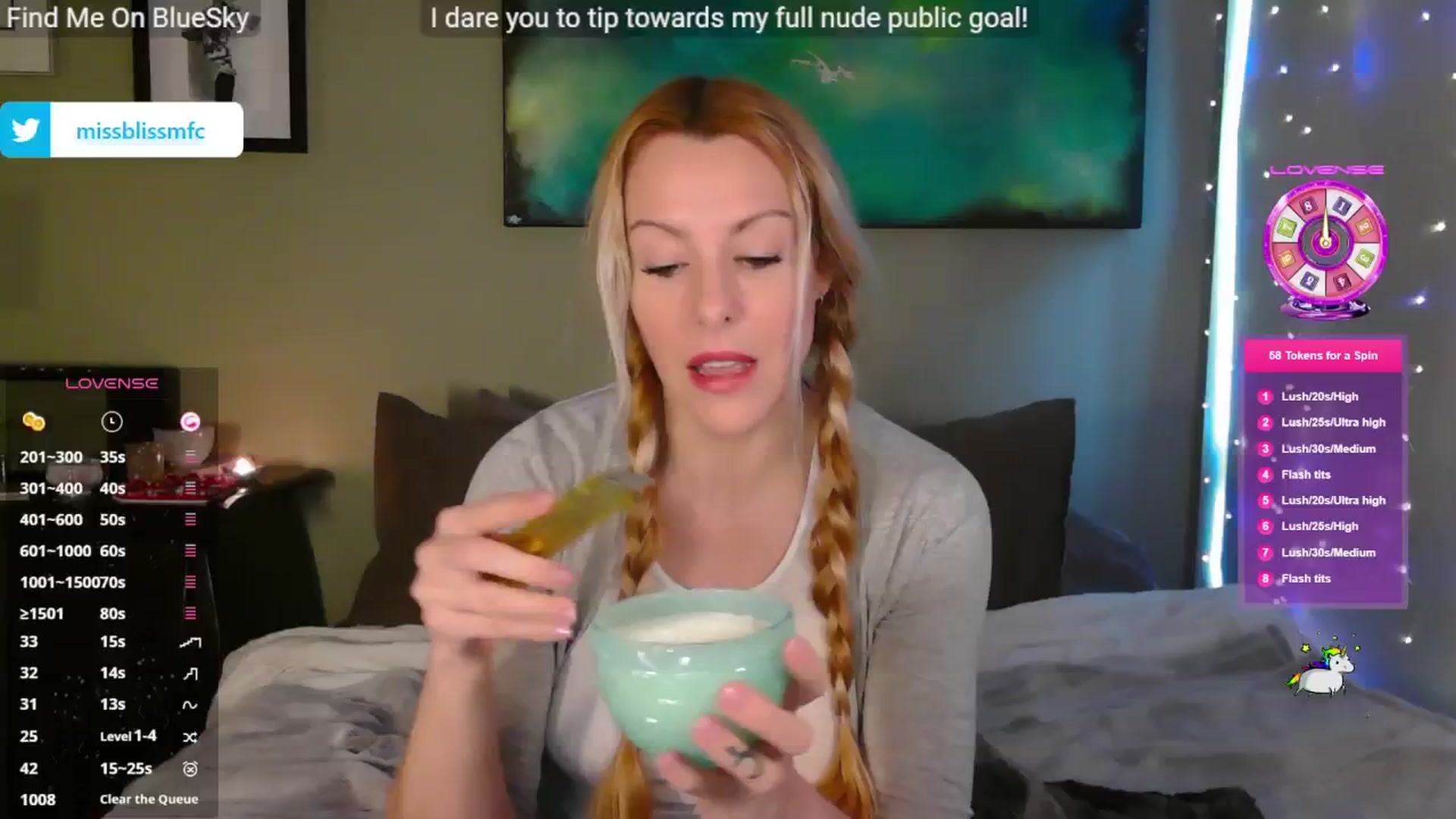 Gallery image thumbnail from aMissBliss's myfreecams stream on, 01/06/2025, 19:39 image 1 of 20