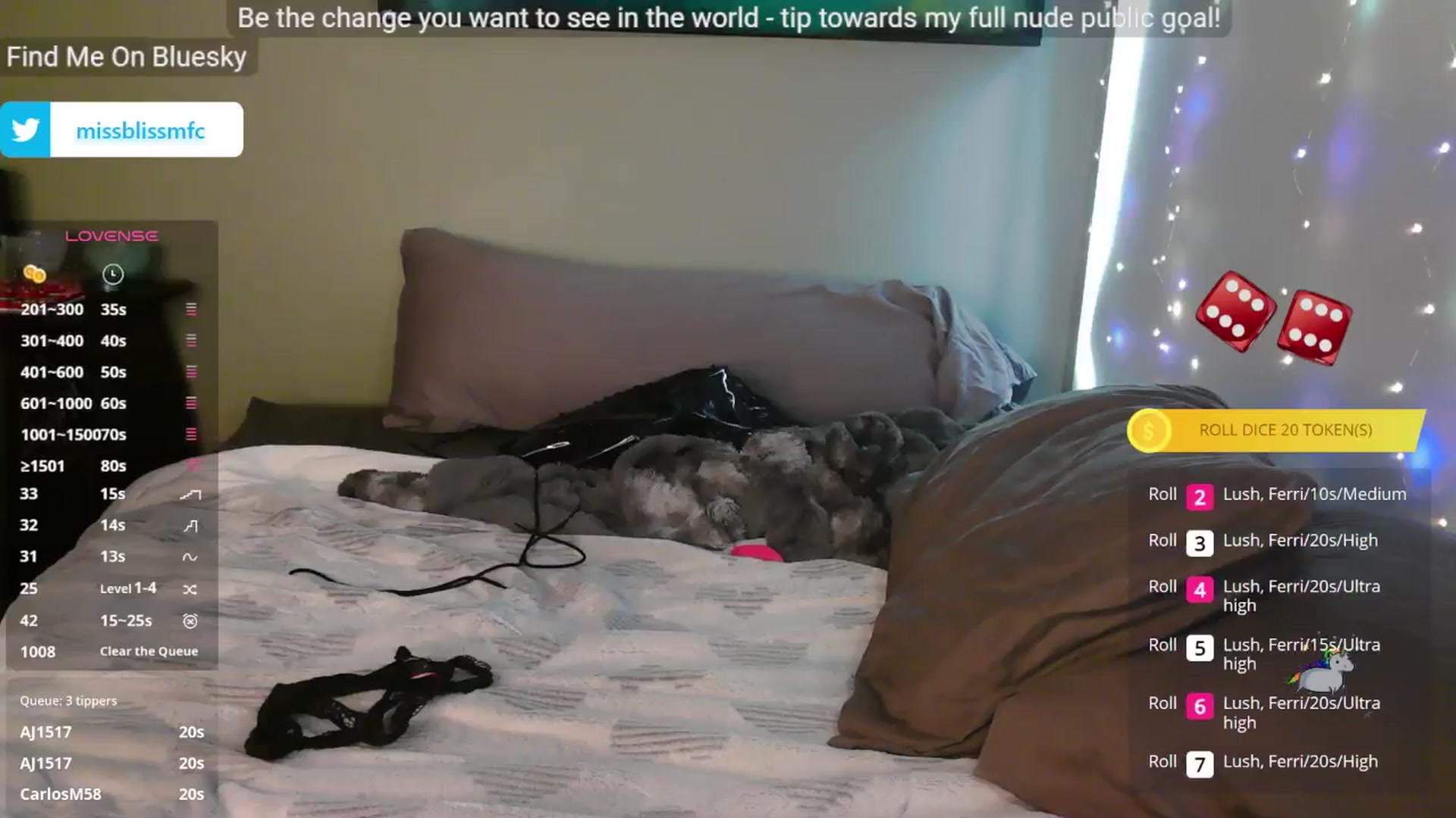 Gallery image thumbnail from aMissBliss's myfreecams stream on, 01/09/2025, 21:20 image 20 of 20