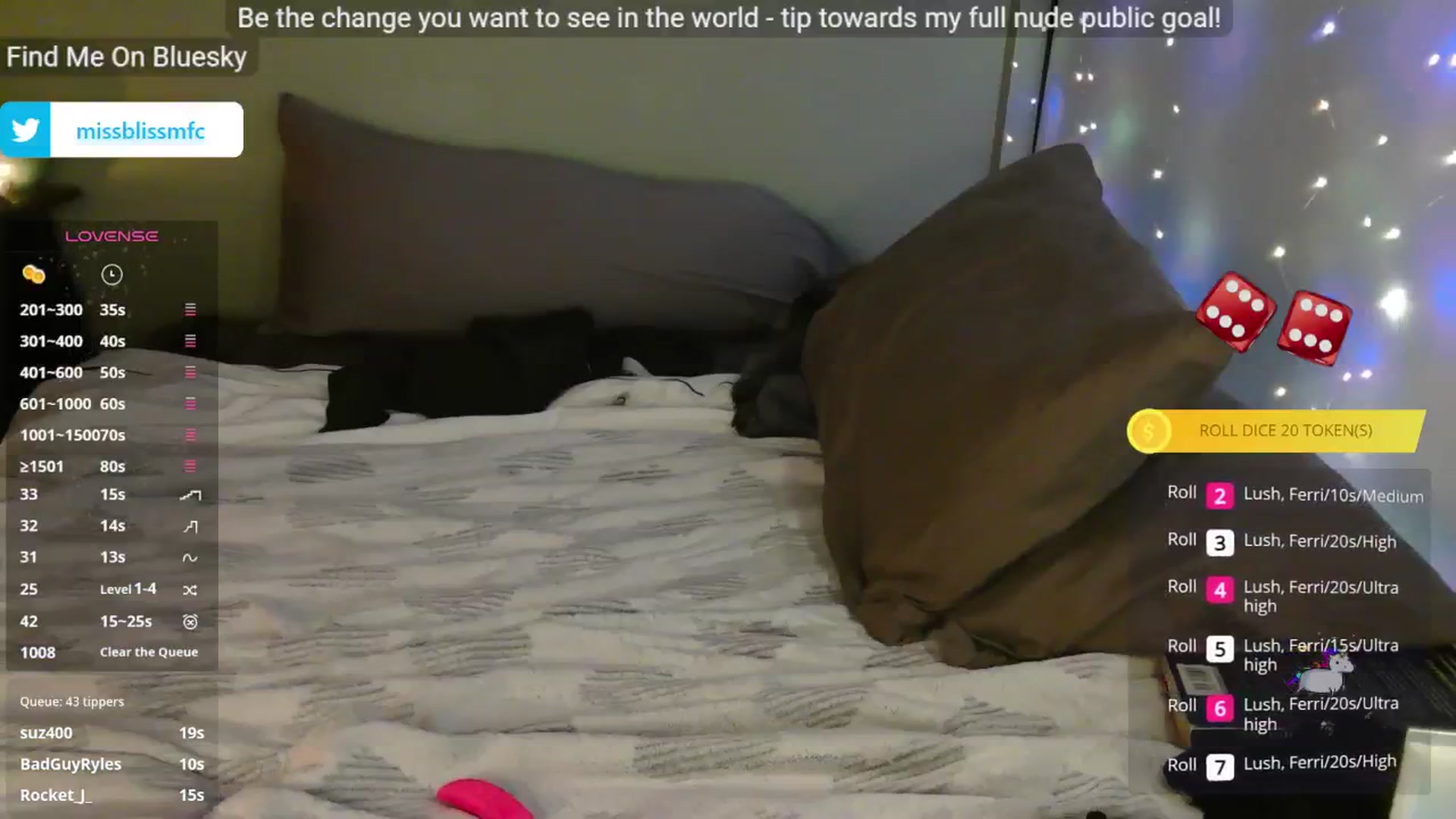 Gallery image thumbnail from aMissBliss's myfreecams stream on, 01/12/2025, 05:55 image 17 of 20