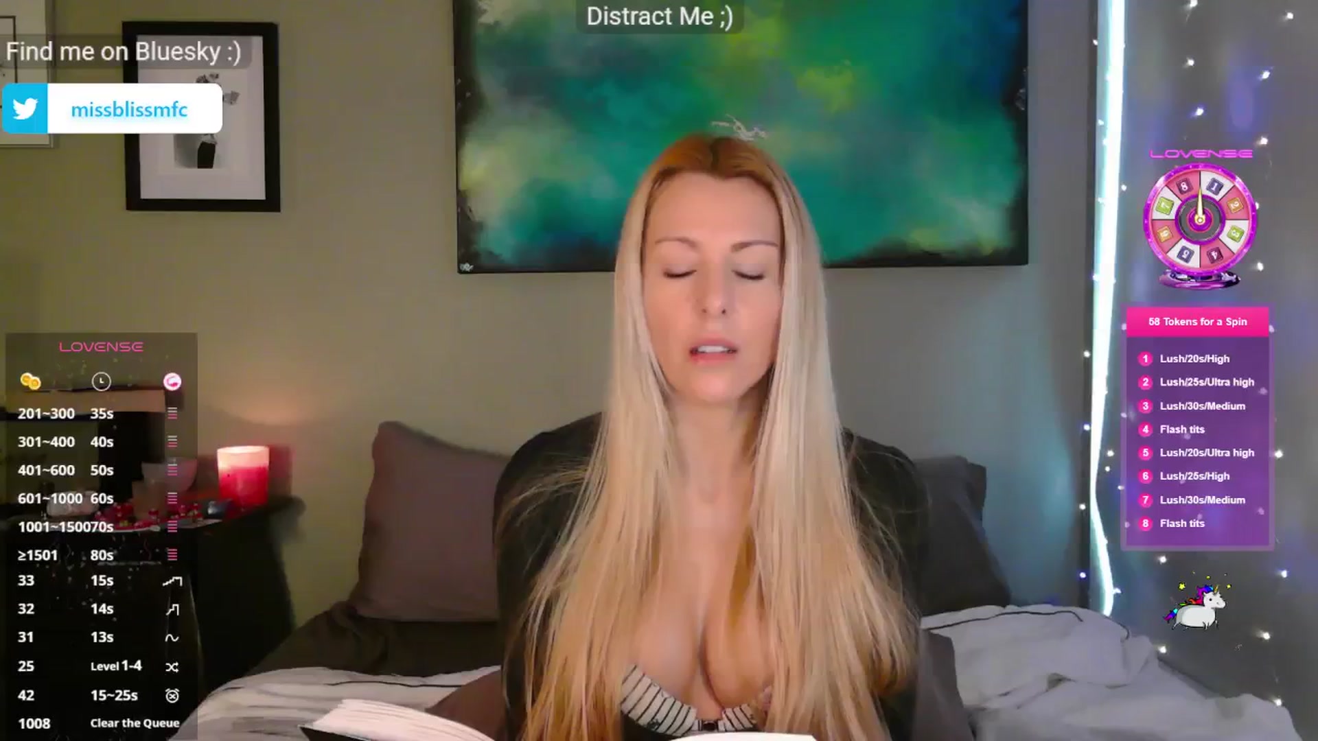 Gallery image thumbnail from aMissBliss's myfreecams stream on, 02/03/2025, 19:29 image 4 of 20