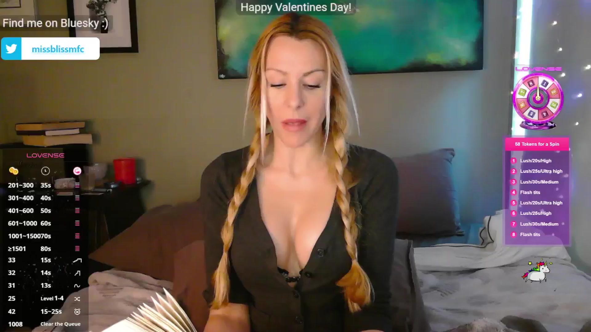 Gallery image thumbnail from aMissBliss's myfreecams stream on, 02/14/2025, 23:53 image 2 of 20