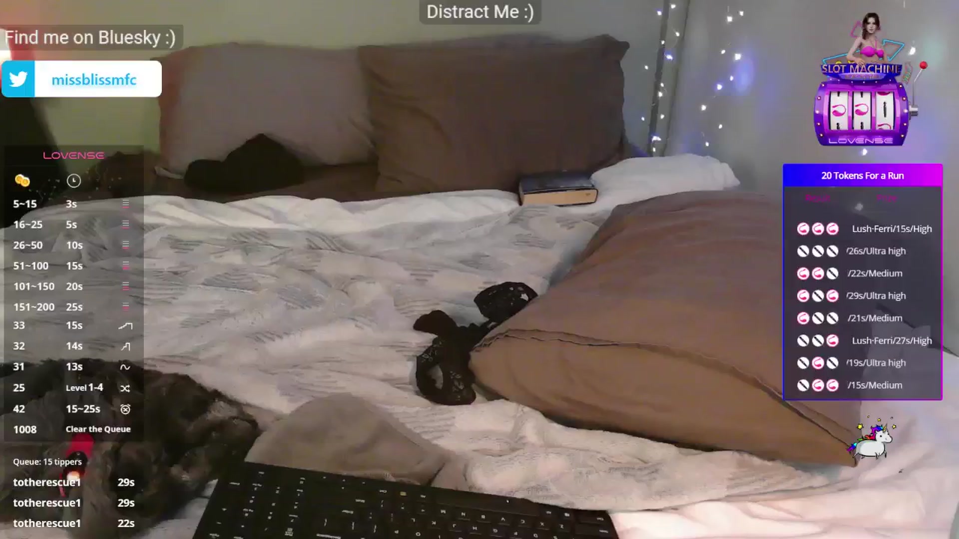 Gallery image thumbnail from aMissBliss's myfreecams stream on, 02/19/2025, 05:39 image 12 of 20