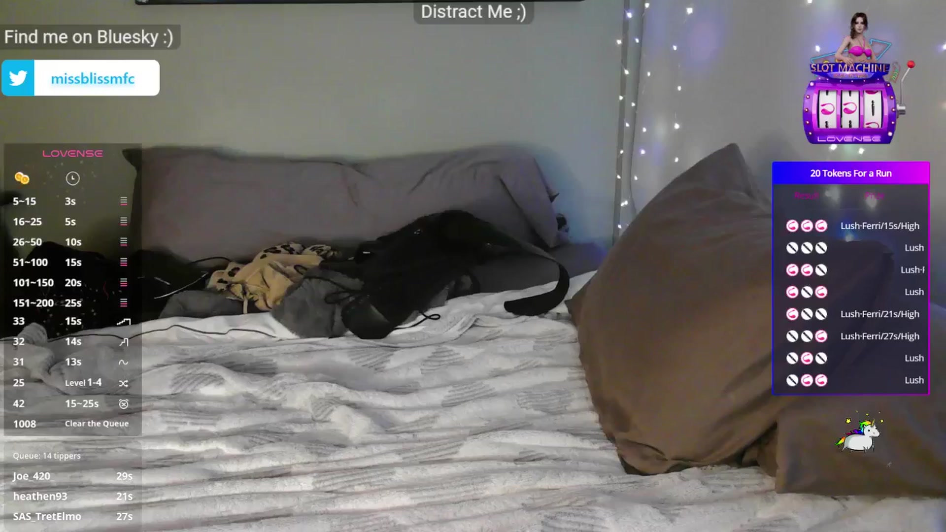 Gallery image thumbnail from aMissBliss's myfreecams stream on, 03/09/2025, 05:38 image 14 of 20