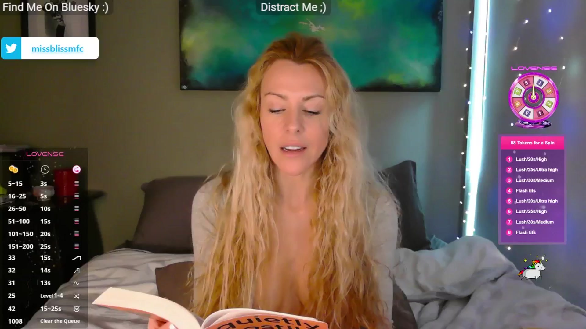 Gallery image thumbnail from aMissBliss's myfreecams stream on, 04/09/2025, 22:06 image 16 of 20