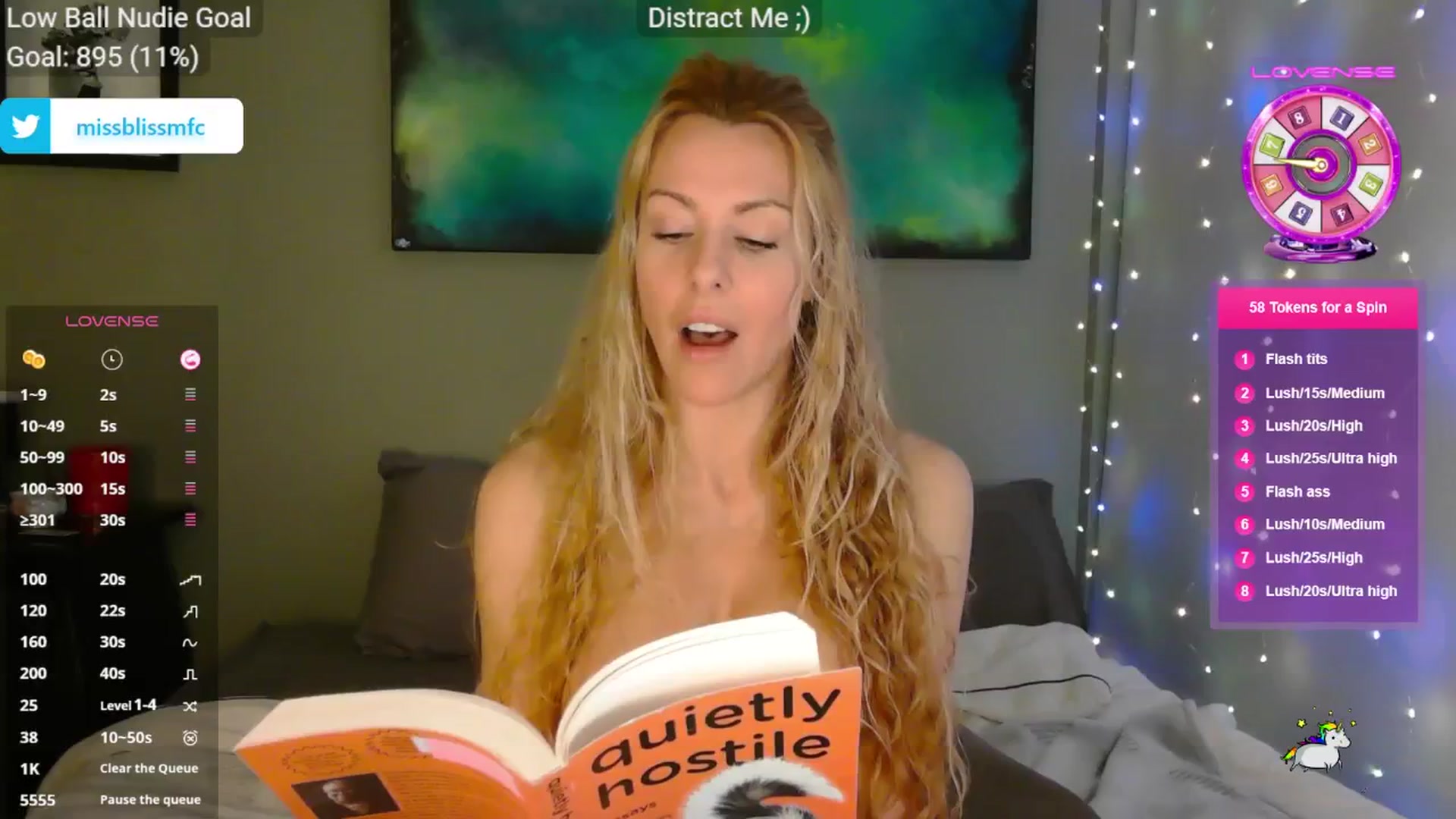 Gallery image thumbnail from aMissBliss's myfreecams stream on, 04/12/2025, 04:55 image 6 of 20