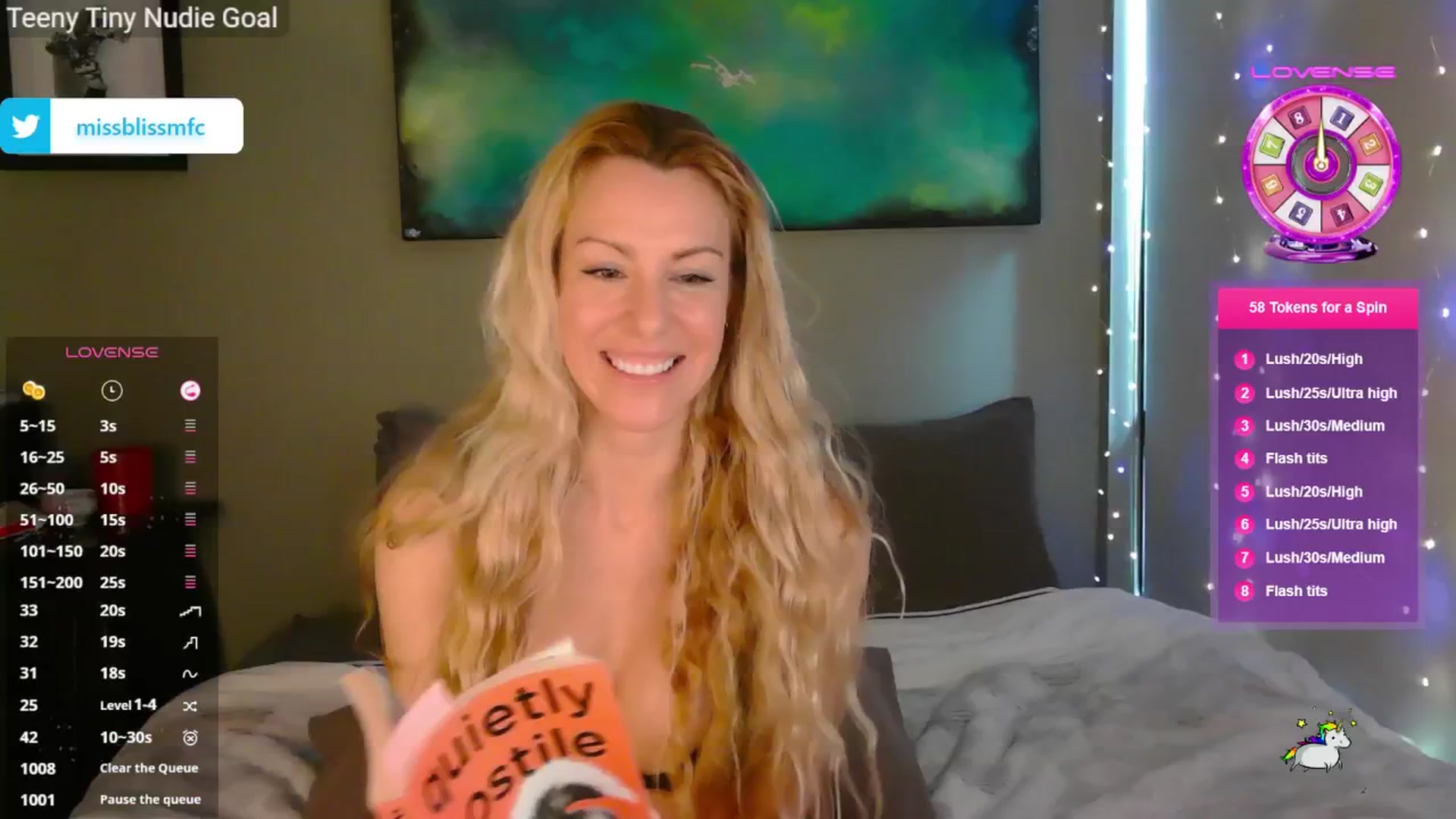 Gallery image thumbnail from aMissBliss's myfreecams stream on, 04/15/2025, 20:53 image 6 of 20