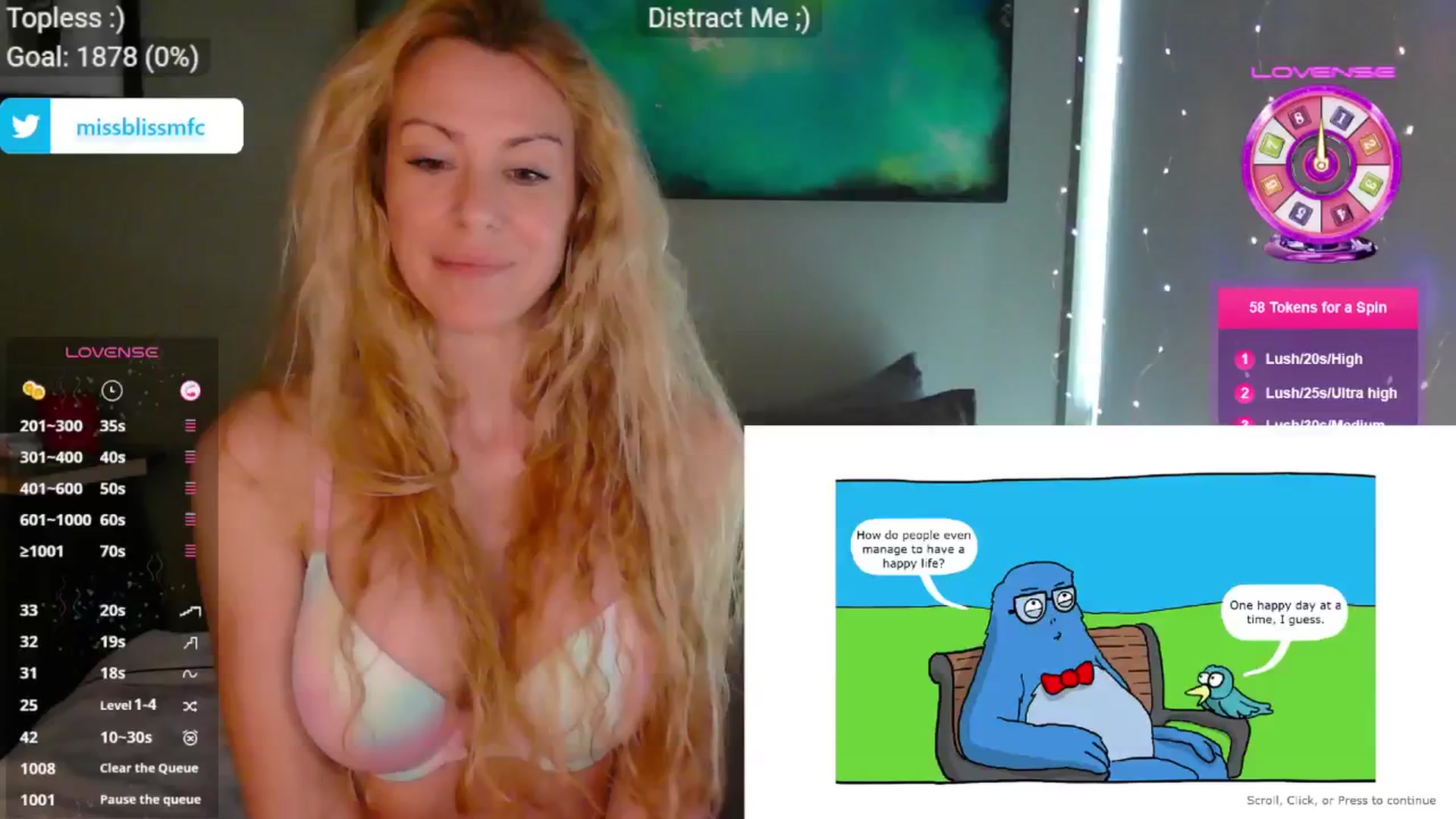 Gallery image thumbnail from aMissBliss's myfreecams stream on, 05/14/2025, 23:54 image 2 of 20