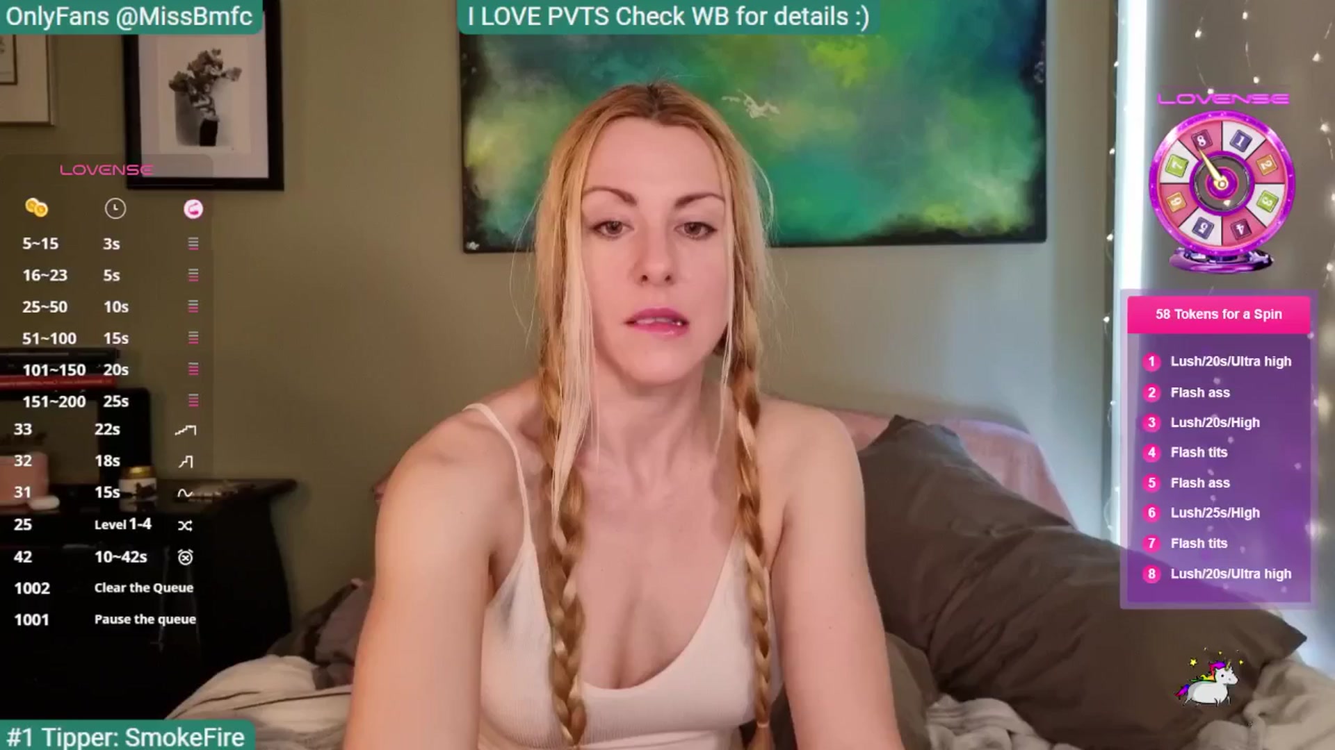 Gallery image thumbnail from aMissBliss's myfreecams stream on, 03/08/2026, 22:54 image 19 of 20