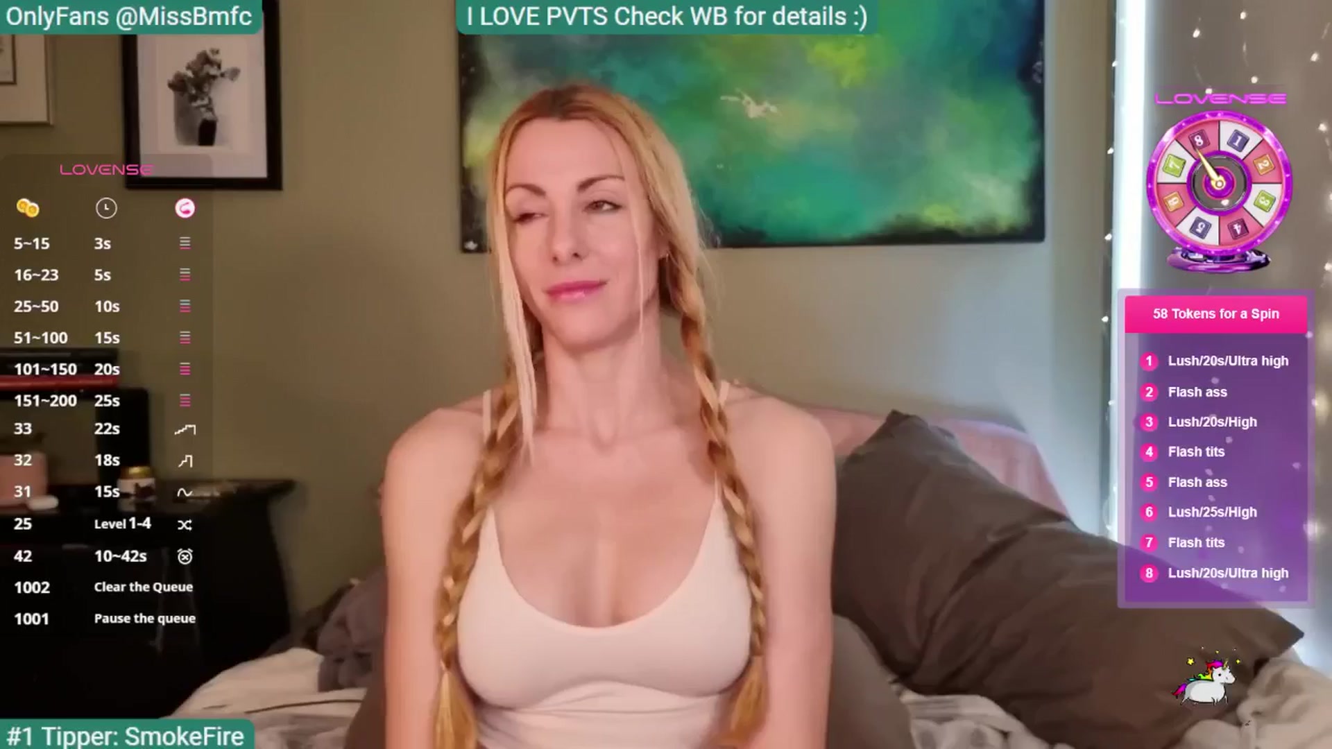Gallery image thumbnail from aMissBliss's myfreecams stream on, 03/08/2026, 22:54 image 13 of 20