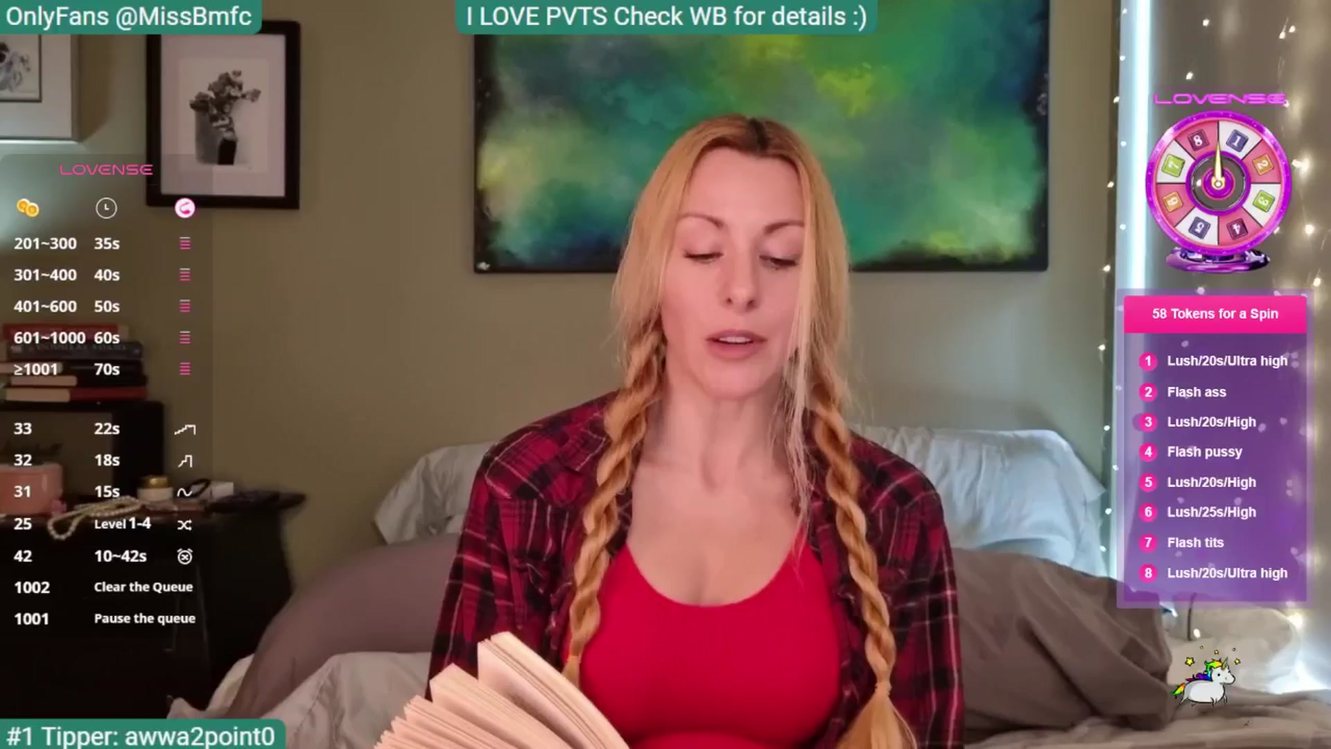 Gallery image thumbnail from aMissBliss's myfreecams stream on, 04/15/2026, 24:27 image 4 of 20