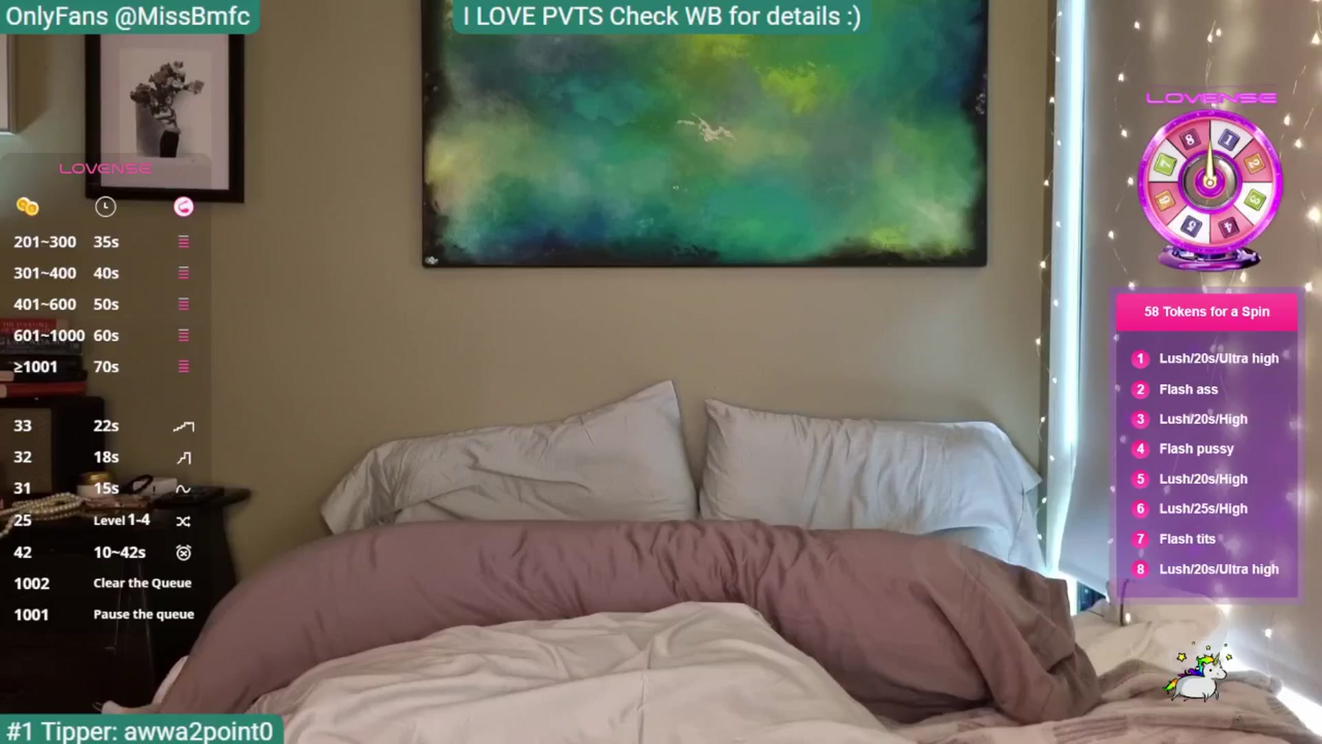 Gallery image thumbnail from aMissBliss's myfreecams stream on, 04/15/2026, 24:27 image 14 of 20