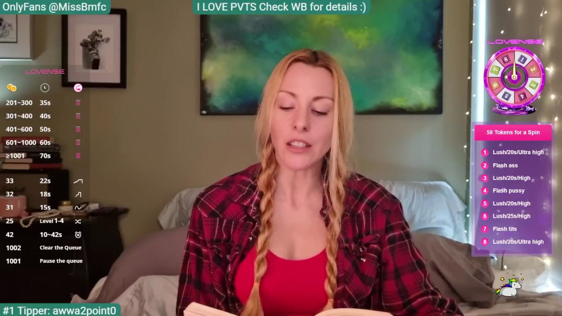 Gallery image thumbnail from aMissBliss's myfreecams stream on, 04/15/2026, 24:27 image 5 of 20