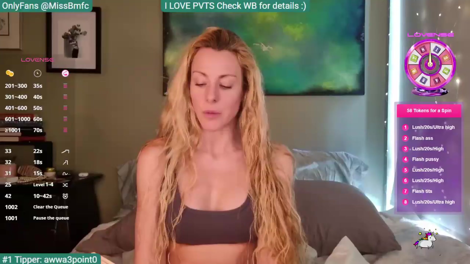 Gallery image thumbnail from aMissBliss's myfreecams stream on, 04/20/2026, 22:47 image 19 of 20